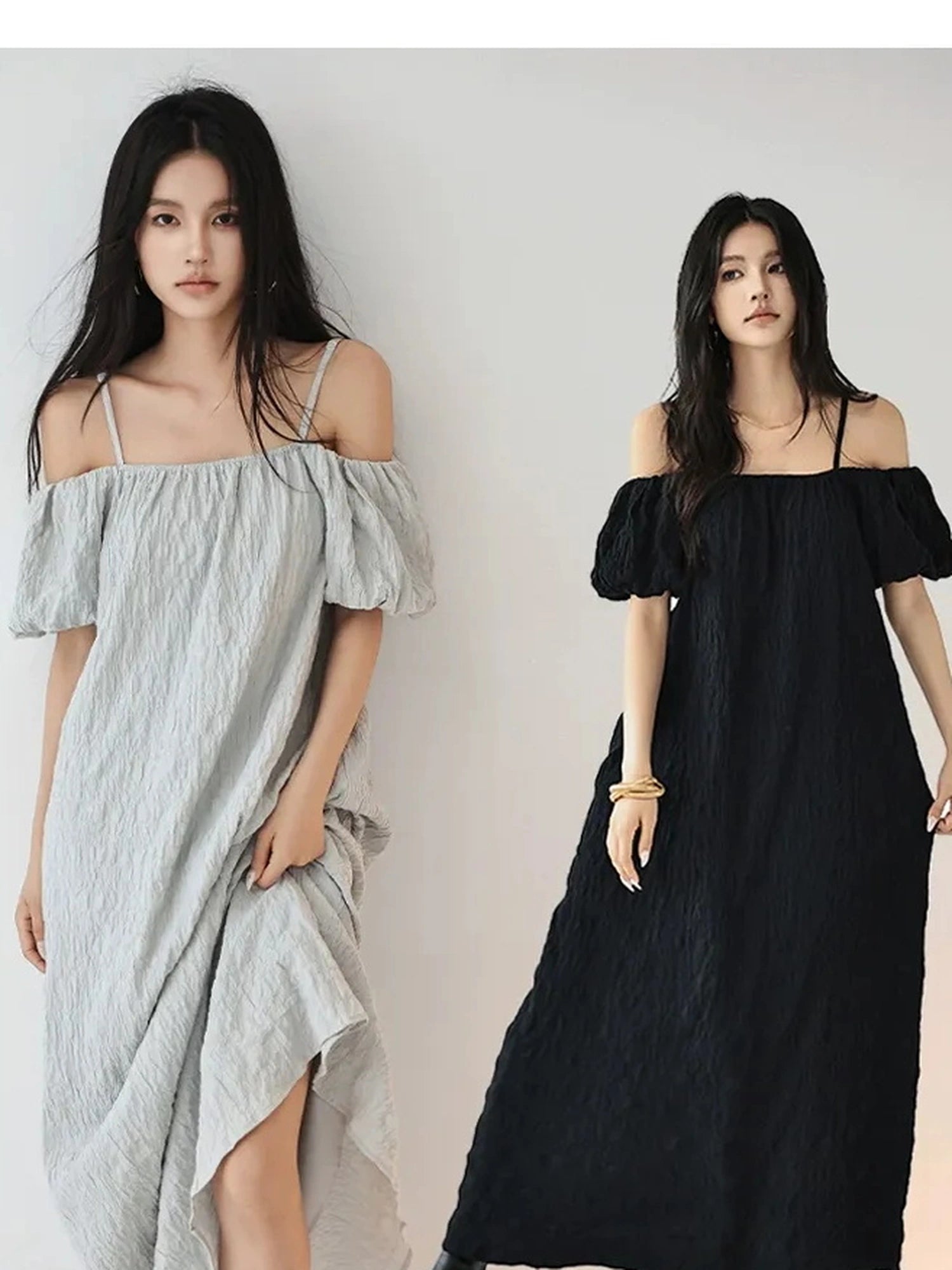FU FRESH UP Elegant Off Shoulder Ruffle Mini Dress