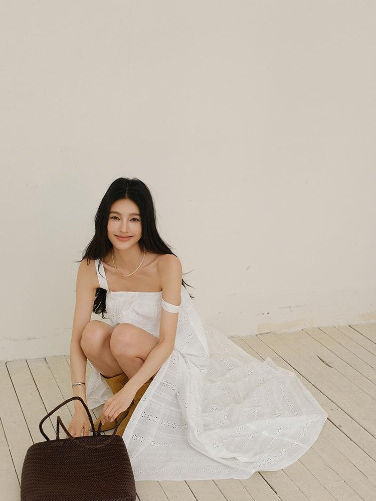 FU FRESH UP Embroidered A Line Women&