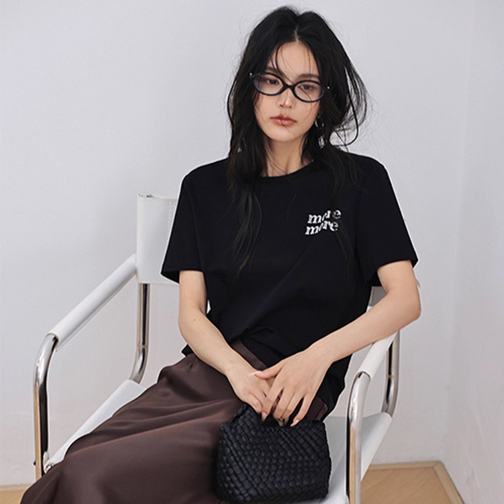 FU_FRESH_UP_Embroidered_Letter_Cotton_T-shirt_MISSTT