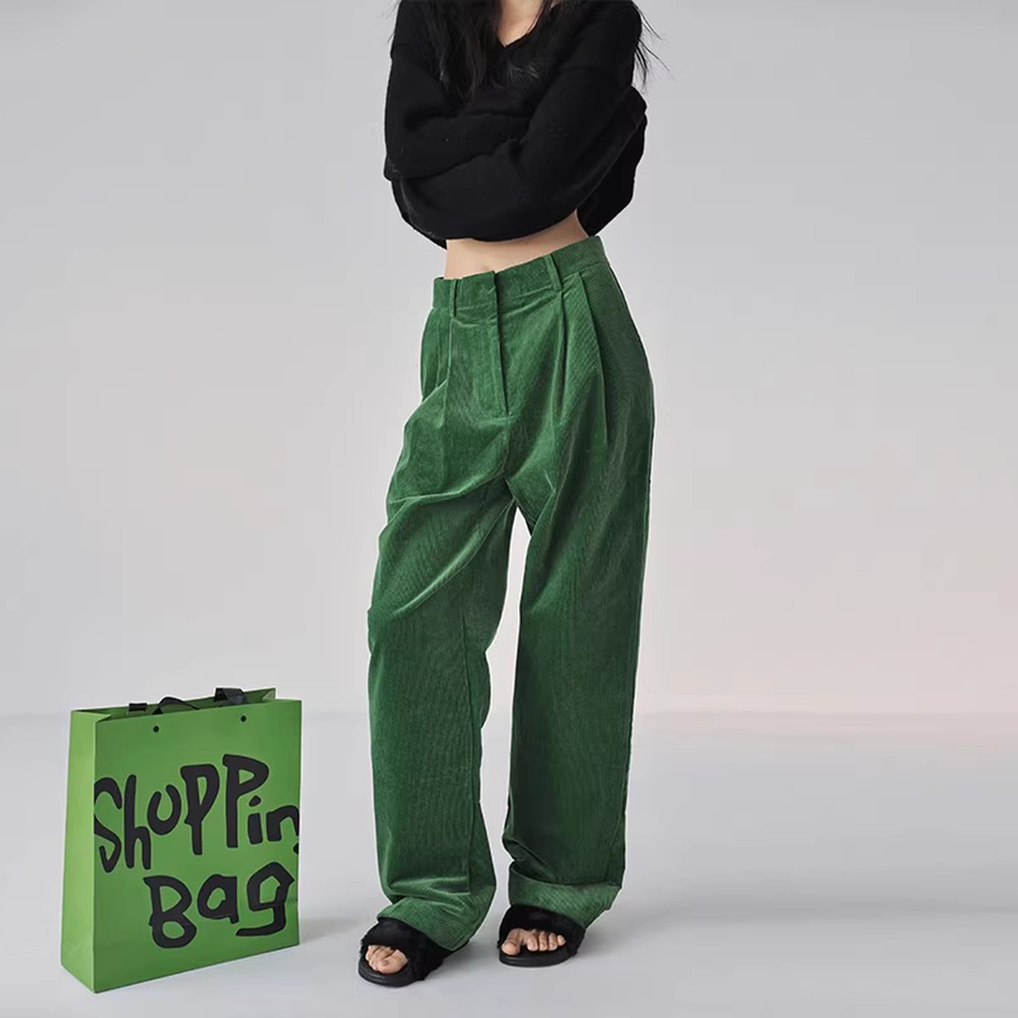 FU_FRESH_UP_Fall_Winter_Striped_Corduroy_Wide_Leg_Trousers_MISSTT