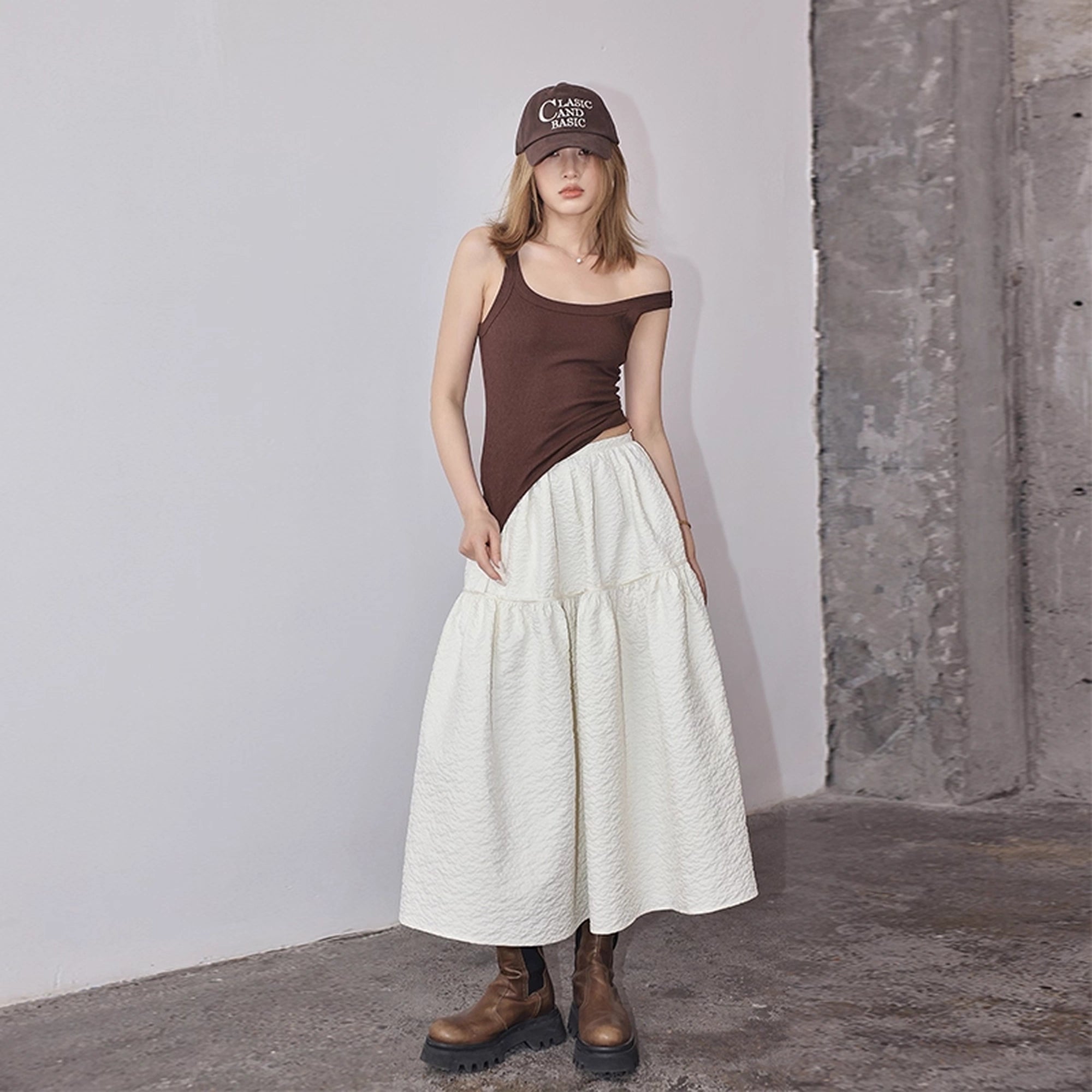 FU_FRESH_UP_French_Floral_A_Line_Tulle_Skirt_MISSTT