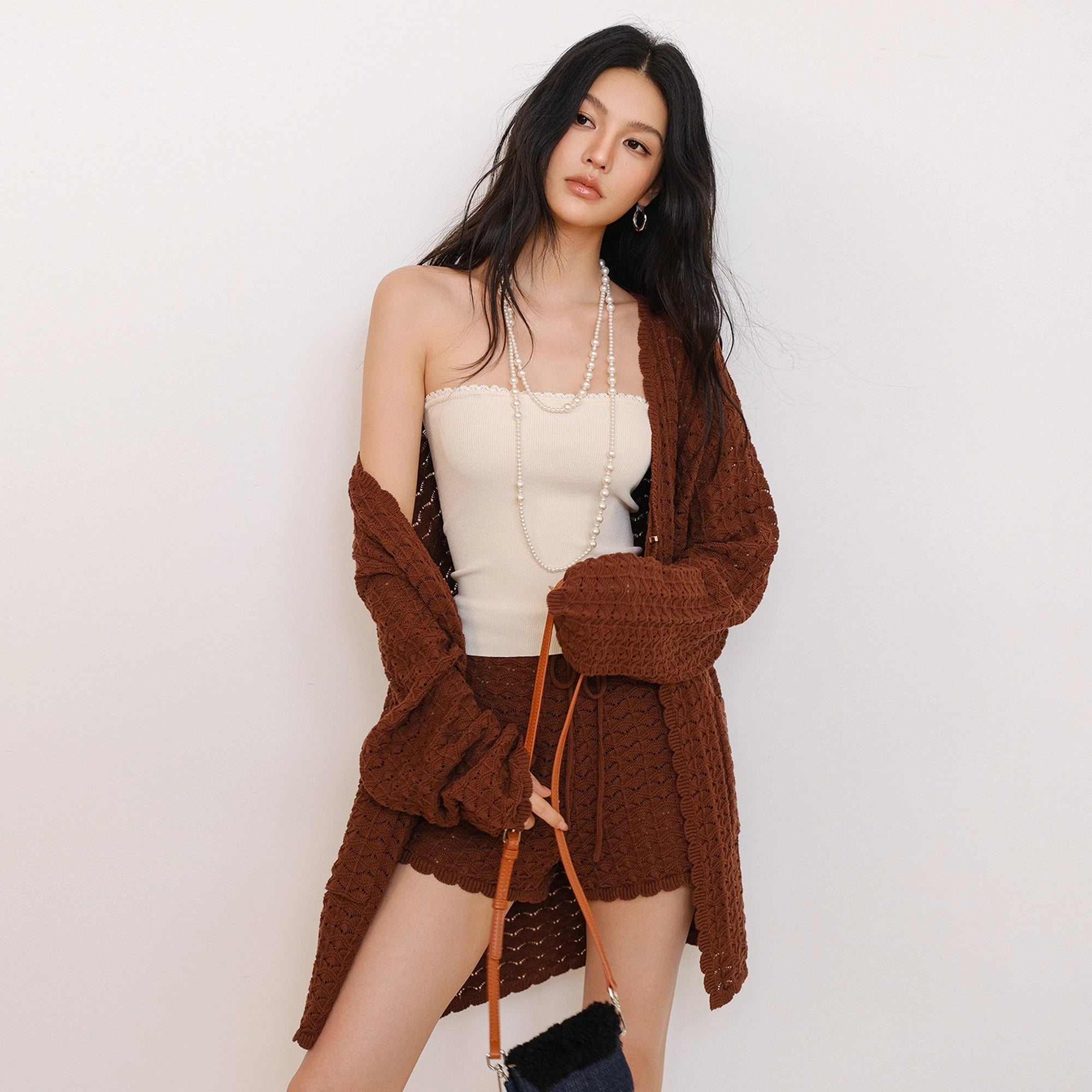 FU_FRESH_UP_French_Lace_Trim_Off_Shoulder_Knit_Tube_Top_MISSTT