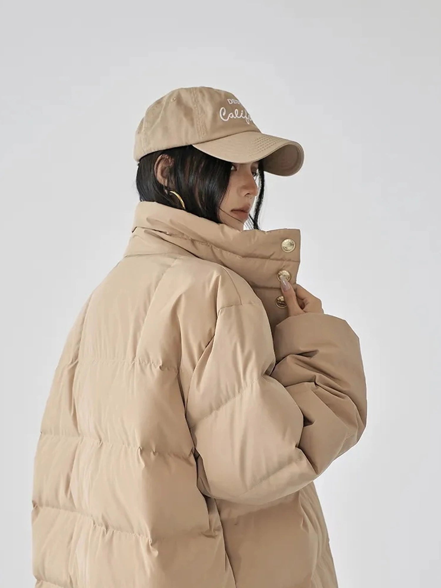 Lightweight Long Down Coat With Cloud Loft Warmth