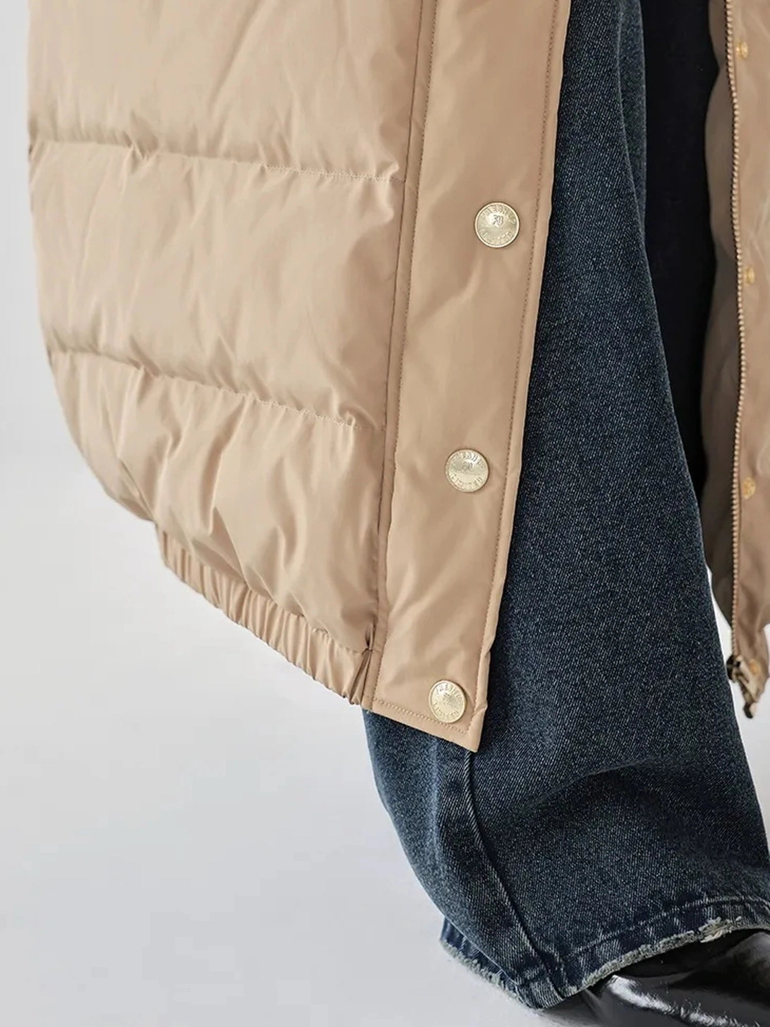 Lightweight Long Down Coat With Cloud Loft Warmth