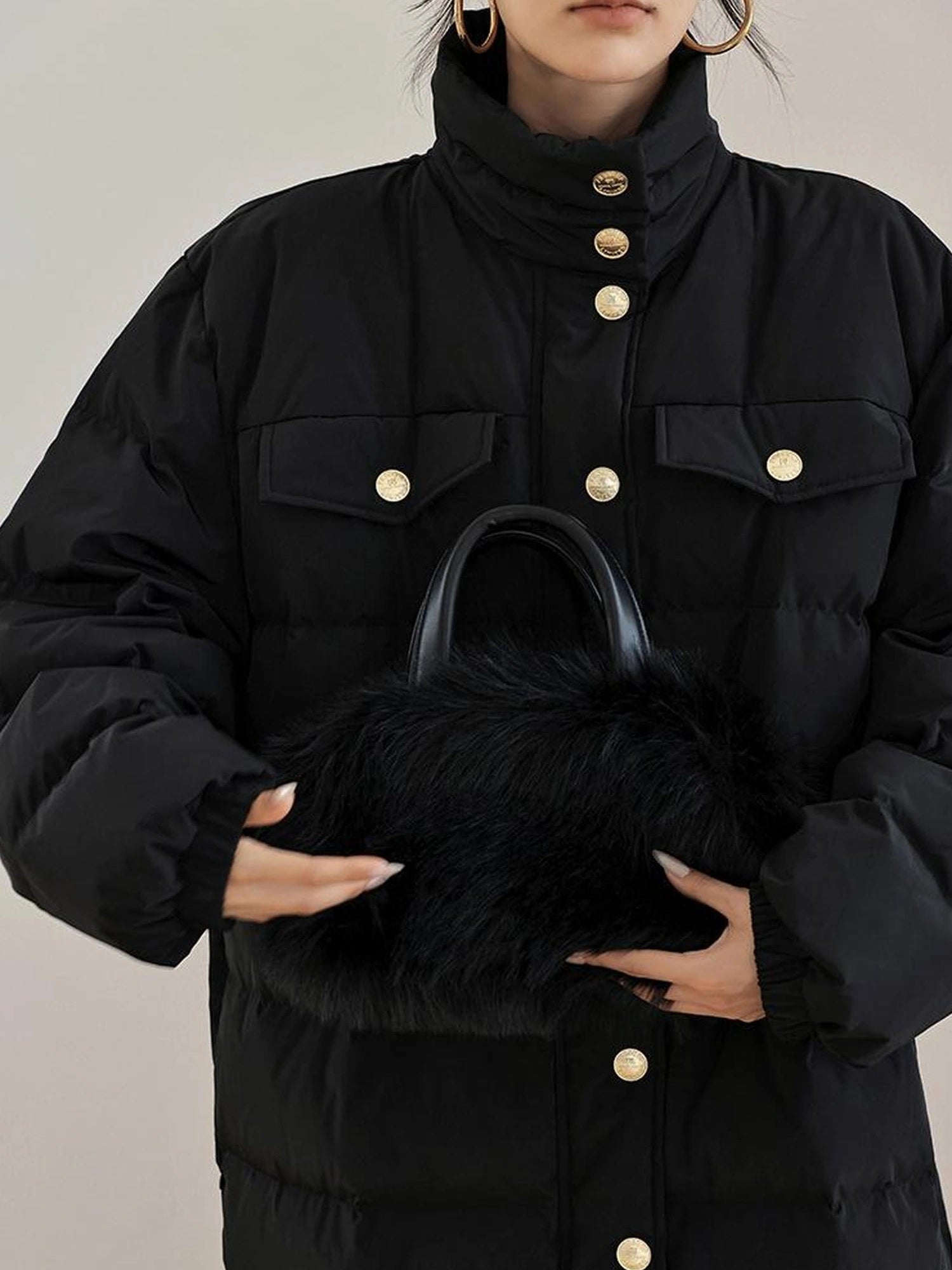 Lightweight Long Down Coat With Cloud Loft Warmth