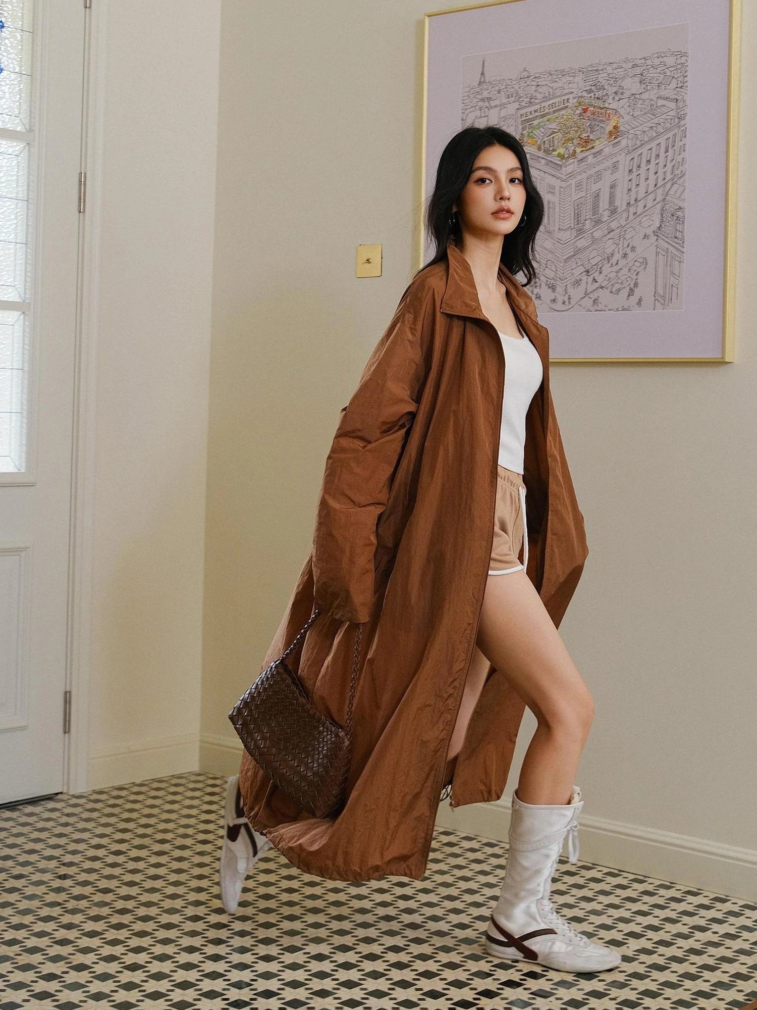 FU FRESH UP Lightweight Oversized Sun Protection Coat