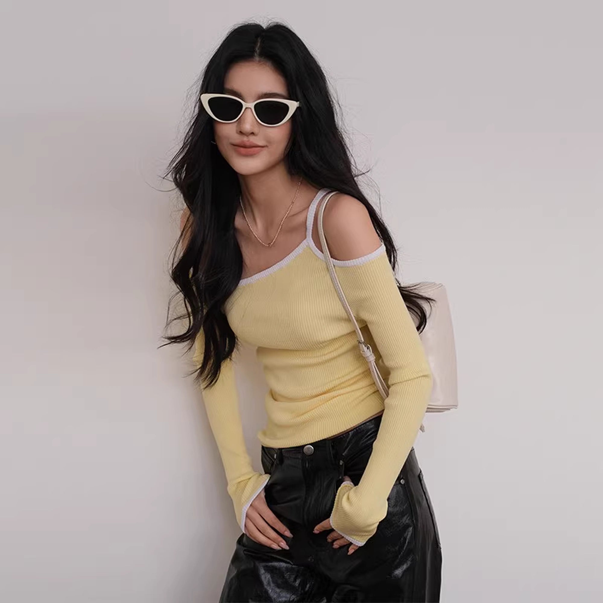 FU_FRESH_UP_Lightweight_Silk_Knit_Shoulder_Cut_Top_MISSTT