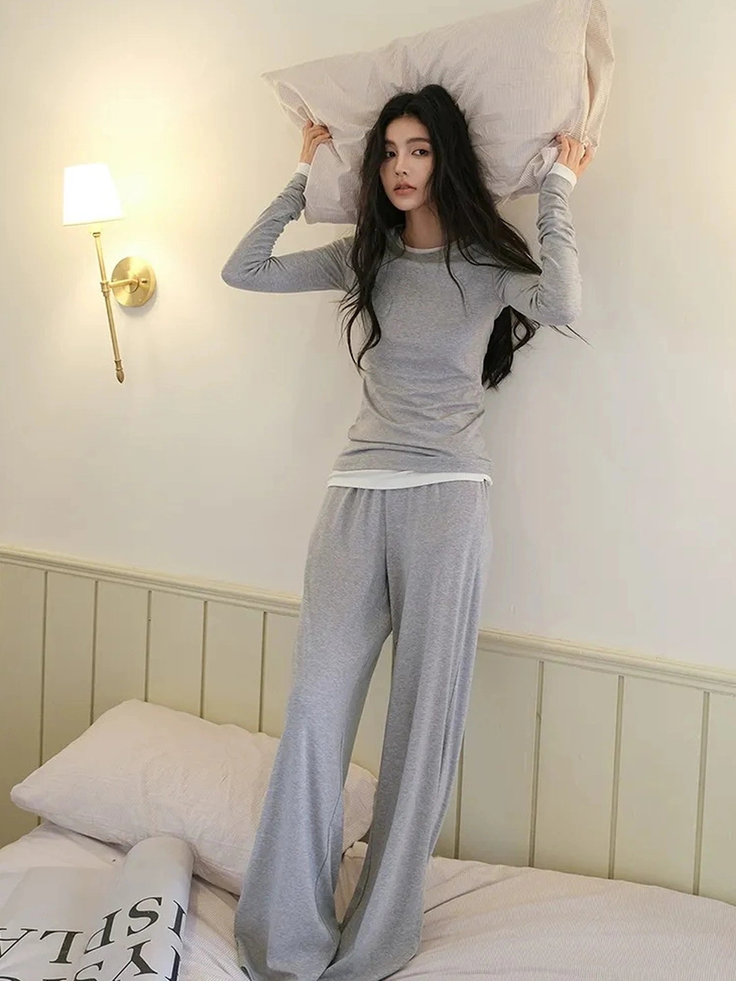 FU FRESH UP Lightweight Wool Tencel Layering Set