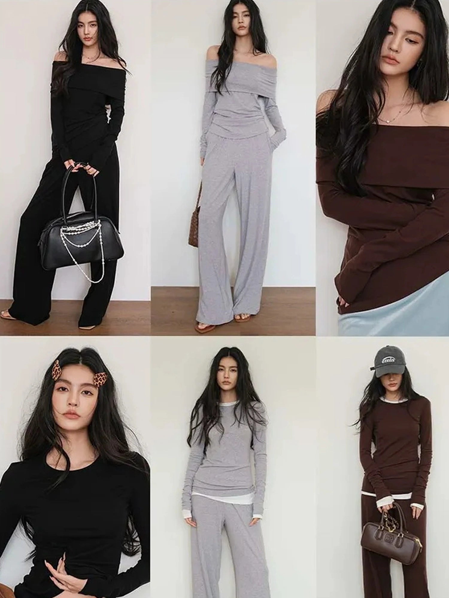 FU FRESH UP Lightweight Wool Tencel Layering Set