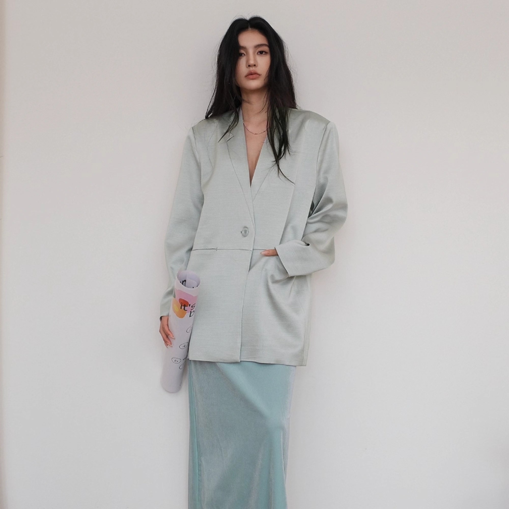 FU_FRESH_UP_Luxury_Satin_Acetate_Tailored_Blazer_MISSTT