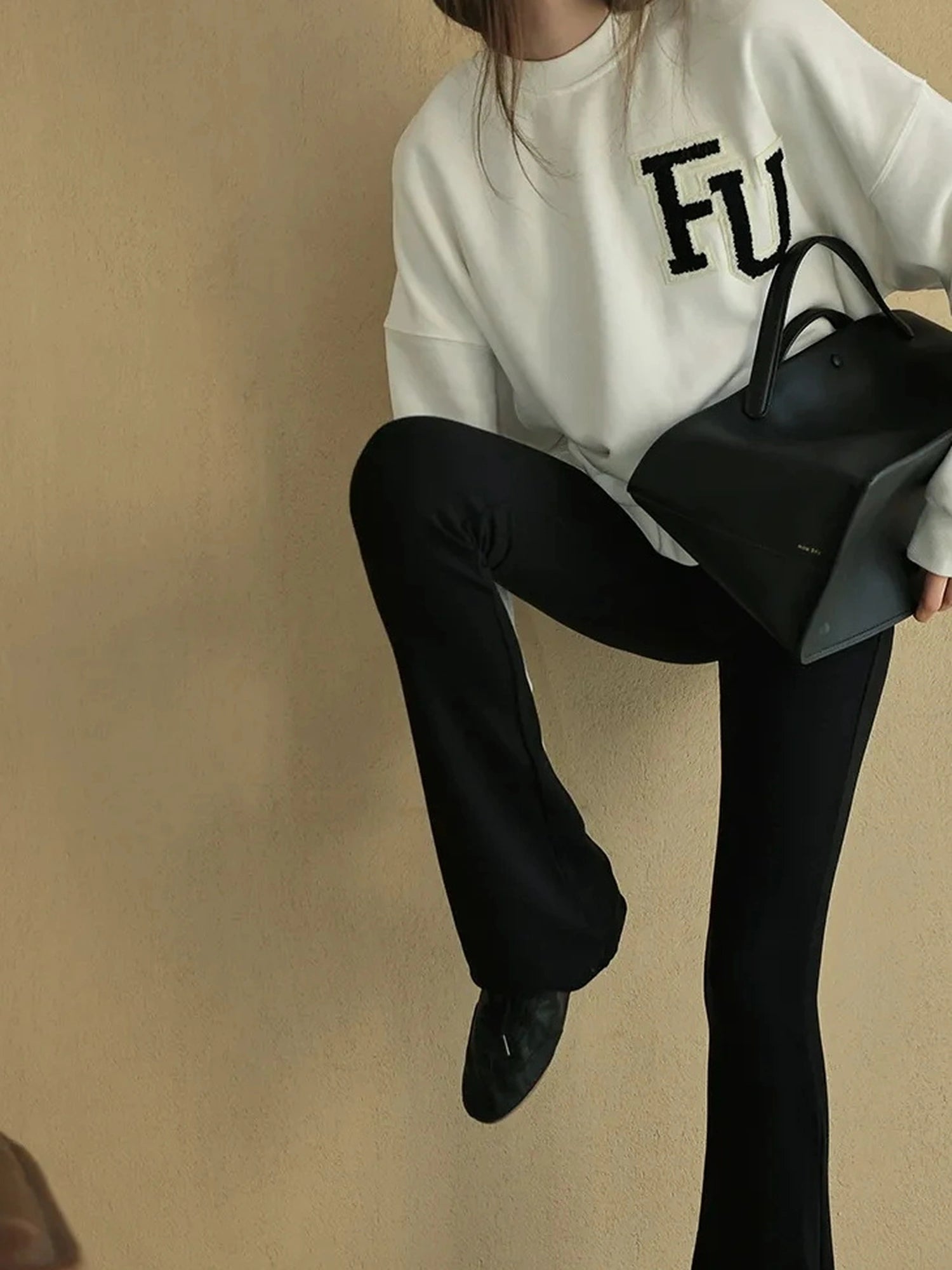 FU FRESH UP Naked Sensation Flared Yoga Pants