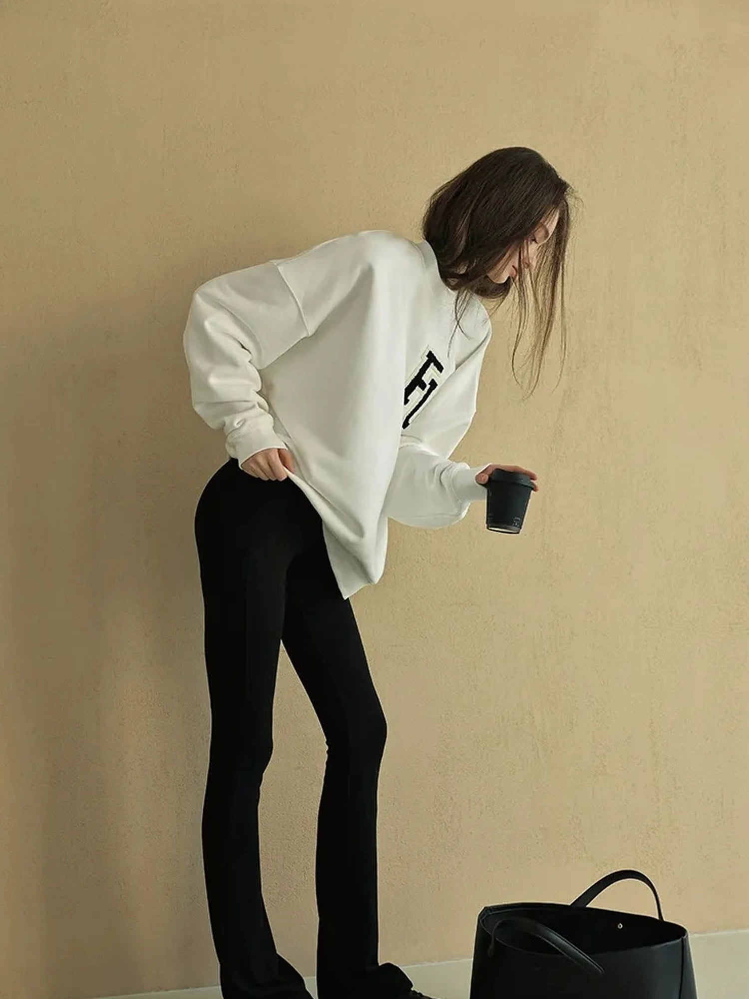 FU FRESH UP Naked Sensation Flared Yoga Pants