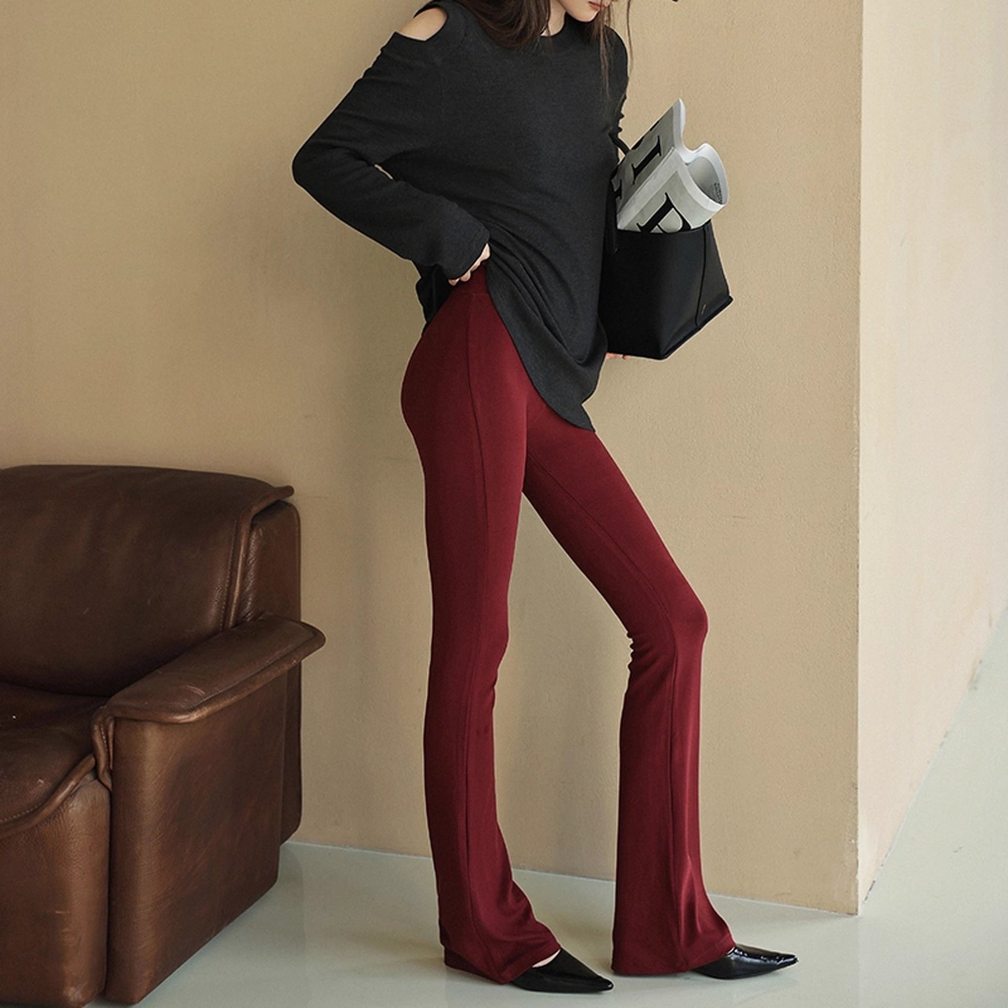 FU_FRESH_UP_Naked_Sensation_Flared_Yoga_Pants_MISSTT