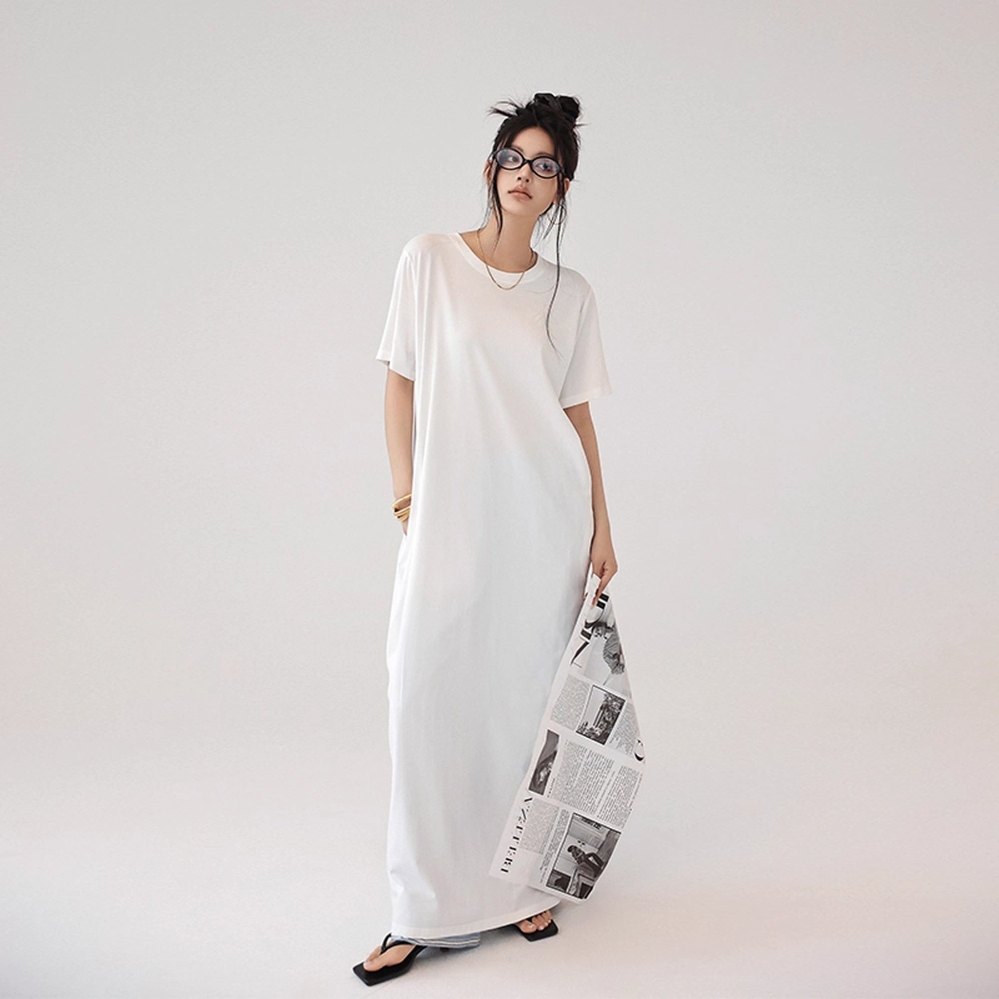 FU_FRESH_UP_Oversized_Drop_Shoulder_T-shirt_Dress_MISSTT