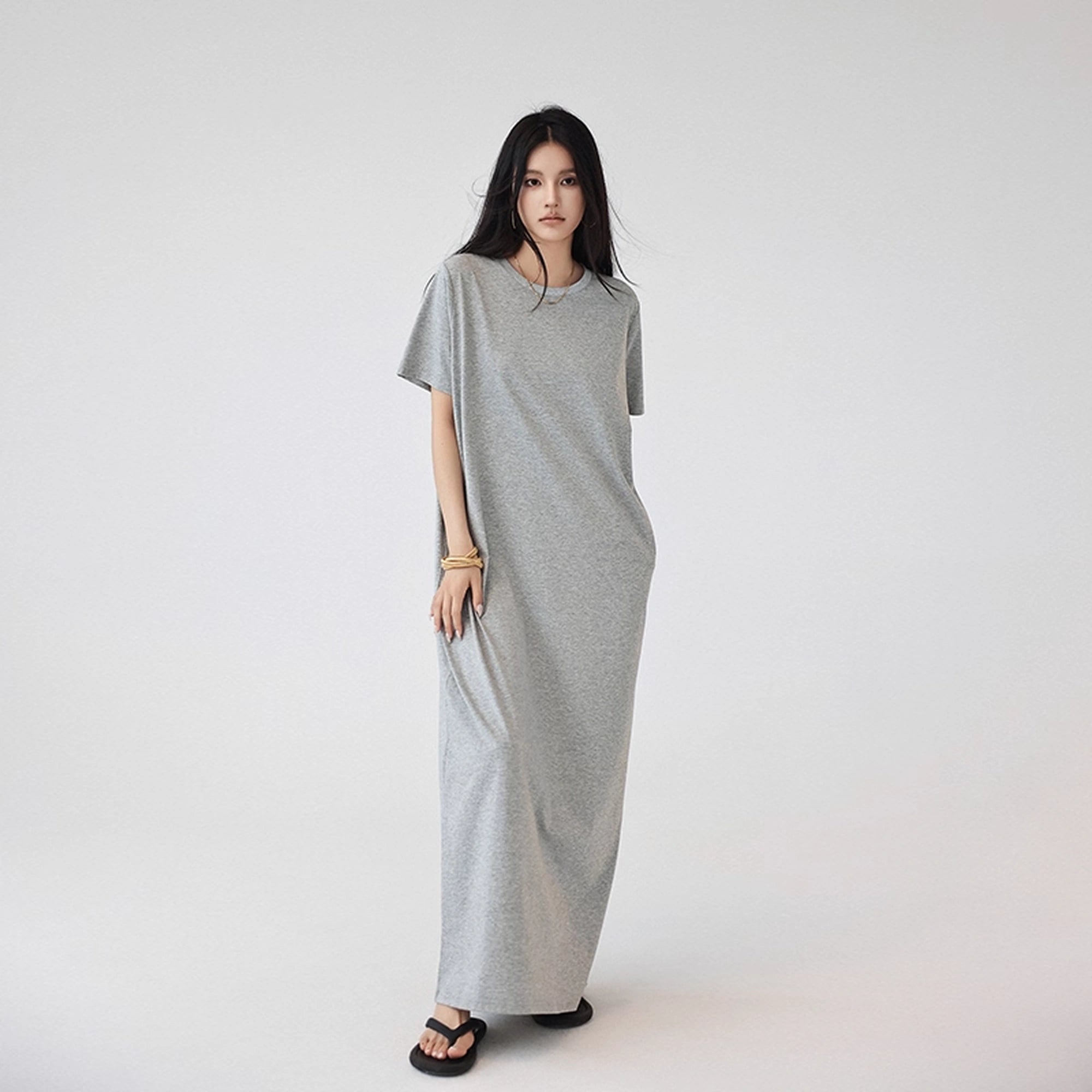 FU_FRESH_UP_Oversized_Drop_Shoulder_T-shirt_Dress_MISSTT