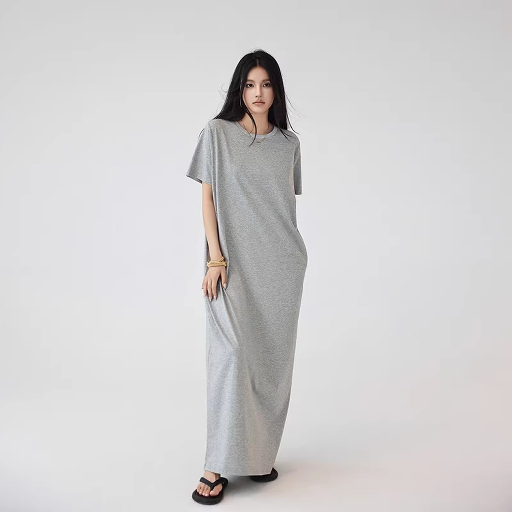 FU_FRESH_UP_Oversized_Drop_Shoulder_T-shirt_Dress_MISSTT