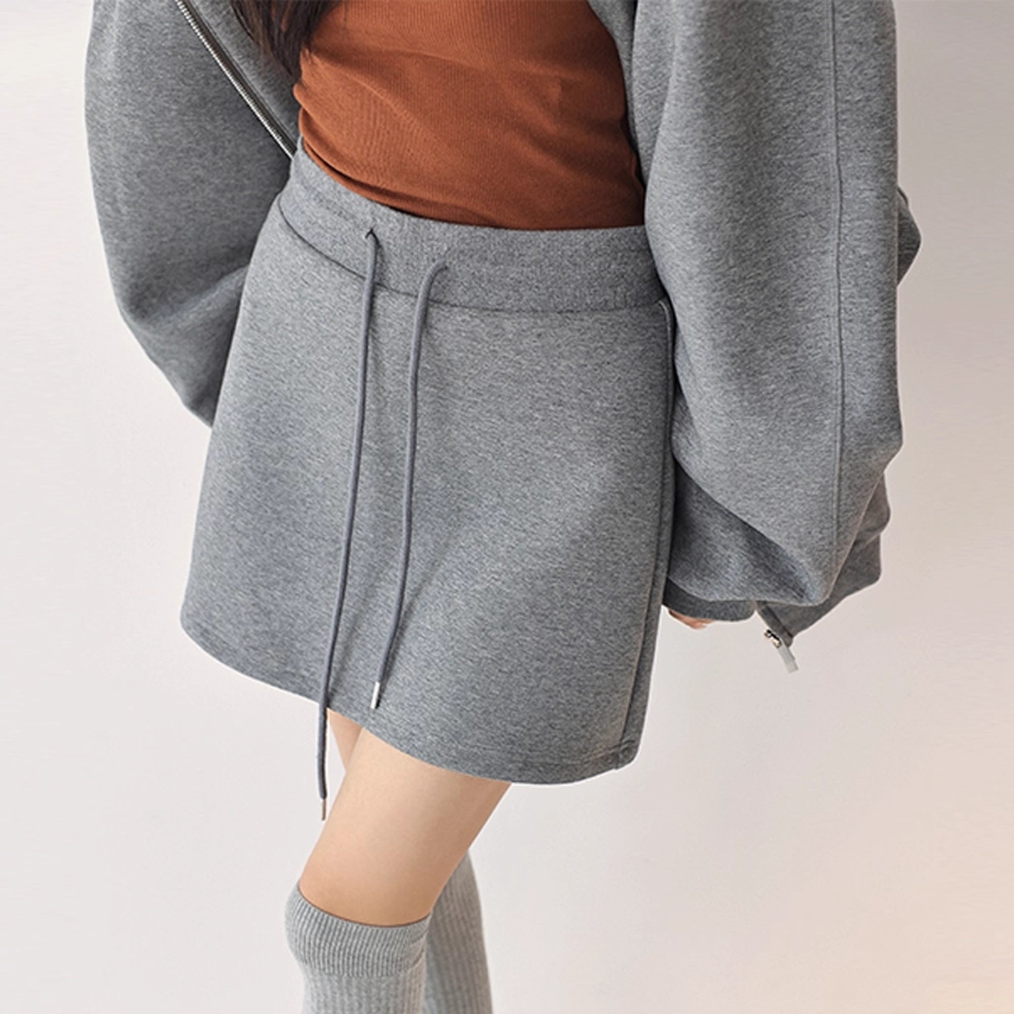 FU_FRESH_UP_Oversized_Jelly_Textured_Hoodie_Set_With_Short_Skirt_MISSTT