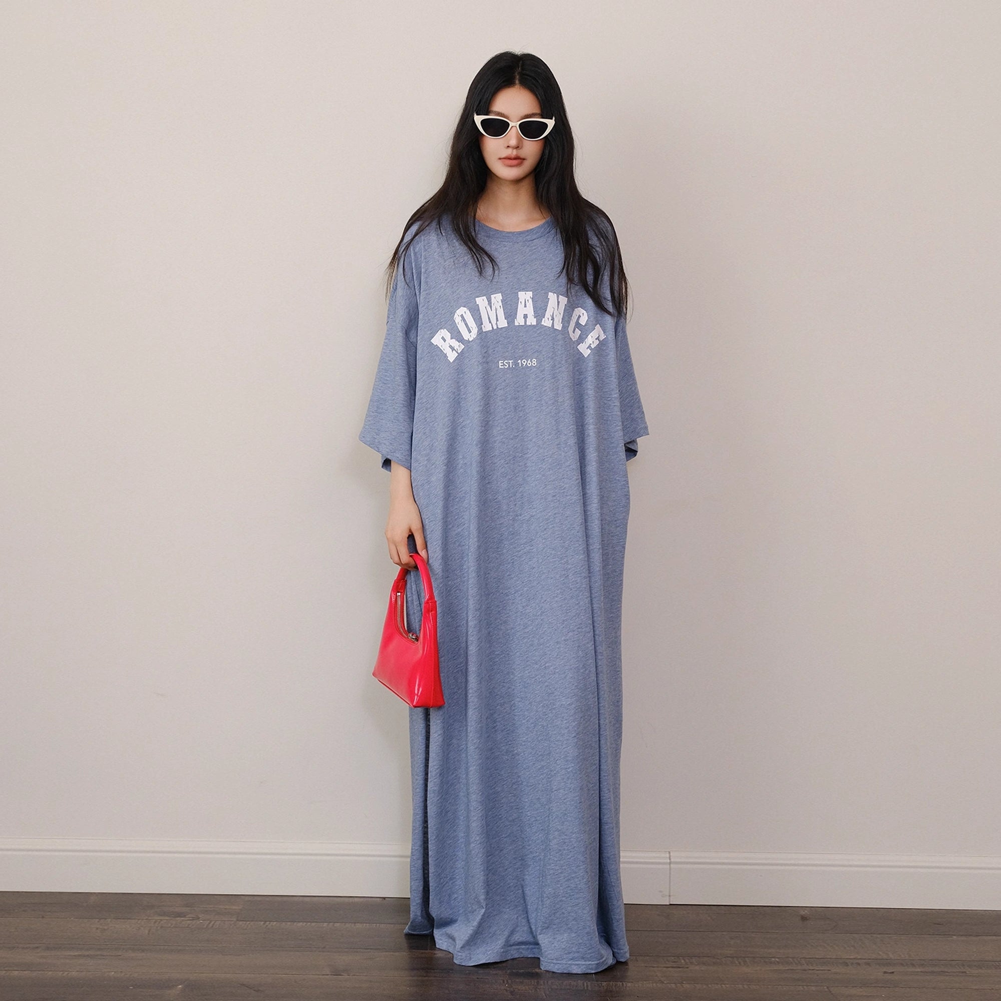 FU_FRESH_UP_Relaxed_Lyocell_Cotton_Print_Maxi_Dress_V-neck_T-shirt_Long_Sleeve_MISSTT