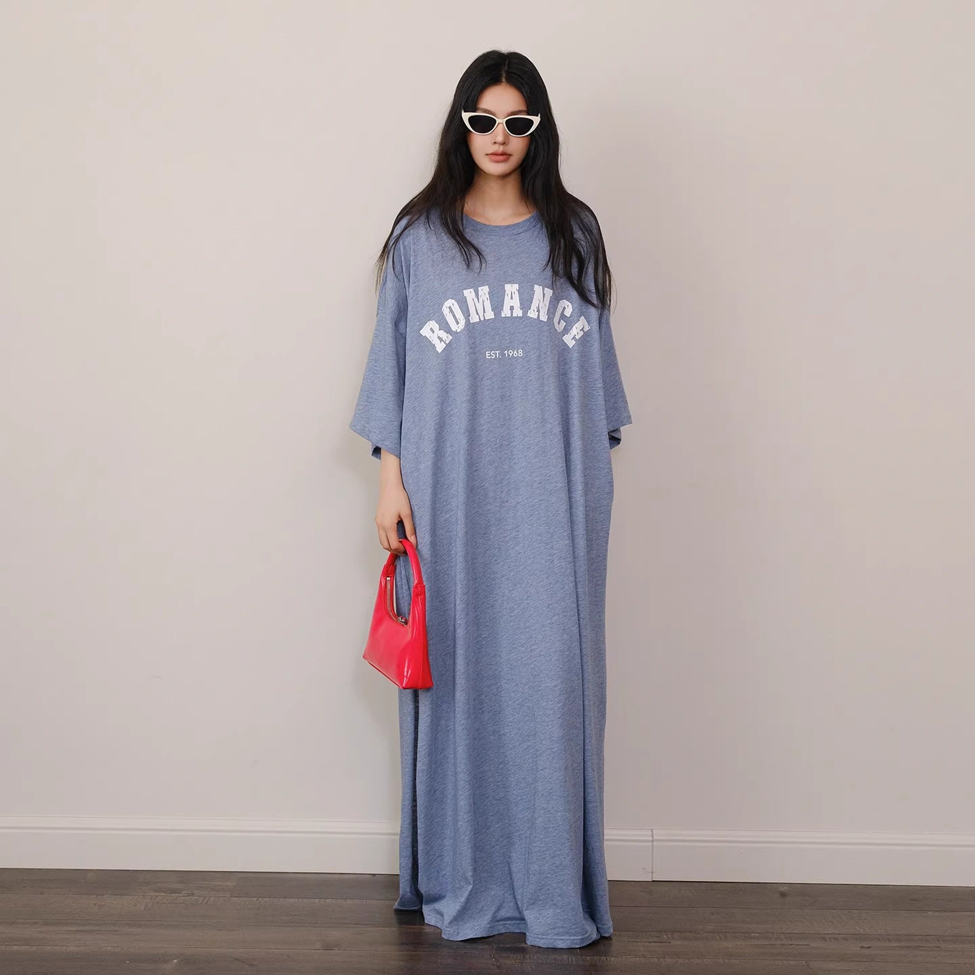 FU_FRESH_UP_Relaxed_Lyocell_Cotton_Print_Maxi_Dress_V-neck_T-shirt_Long_Sleeve_MISSTT