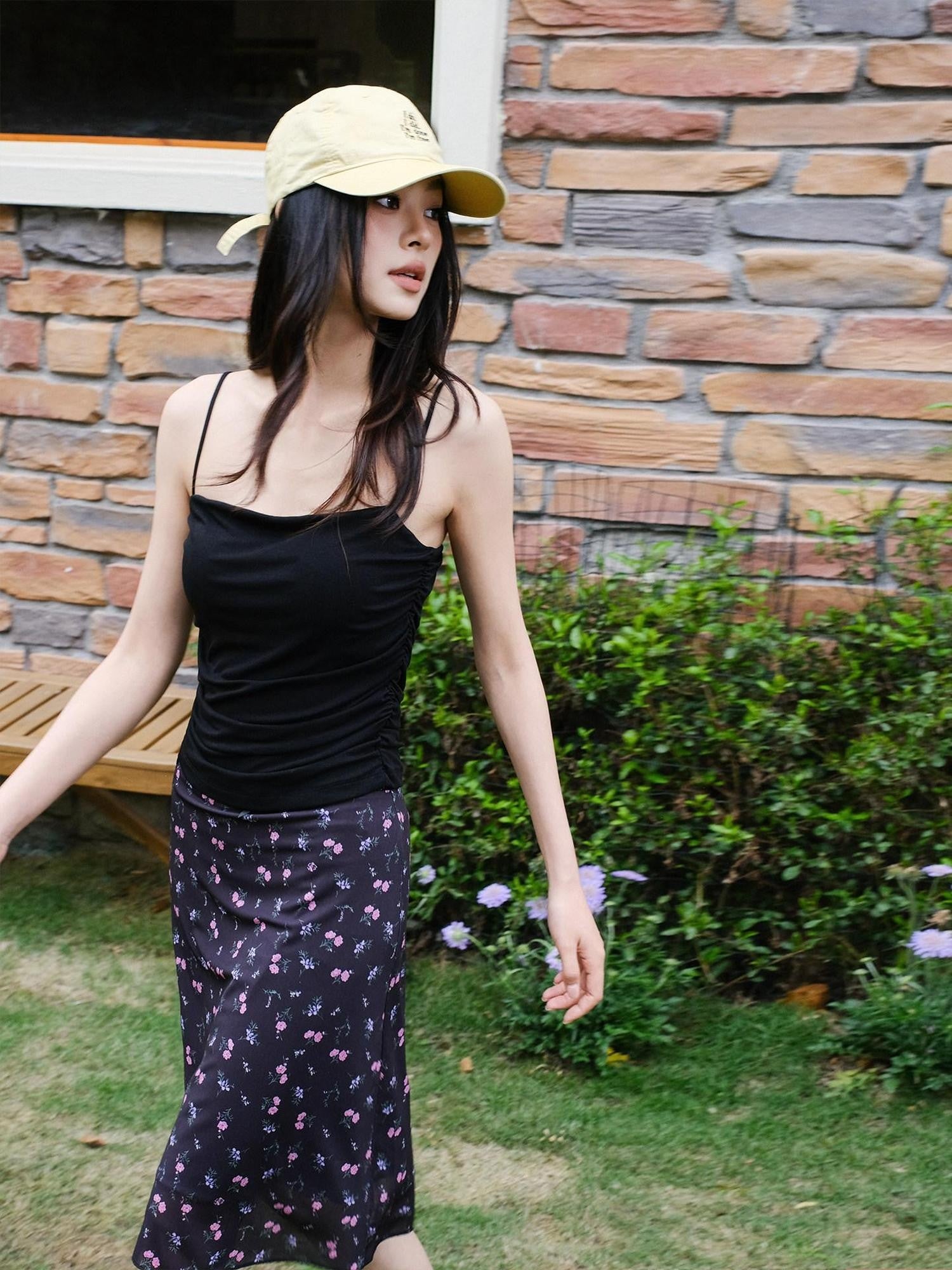 FU FRESH UP Relaxed Pleated Slim Women&