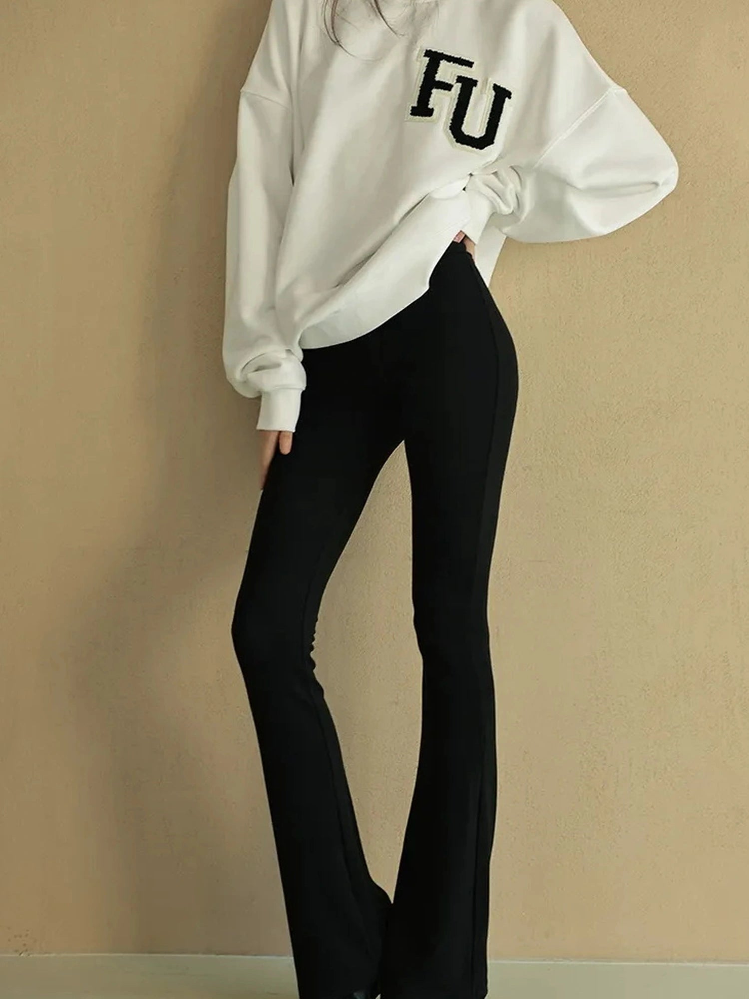 FU FRESH UP Retro Embroidered Athflow Sweatshirt