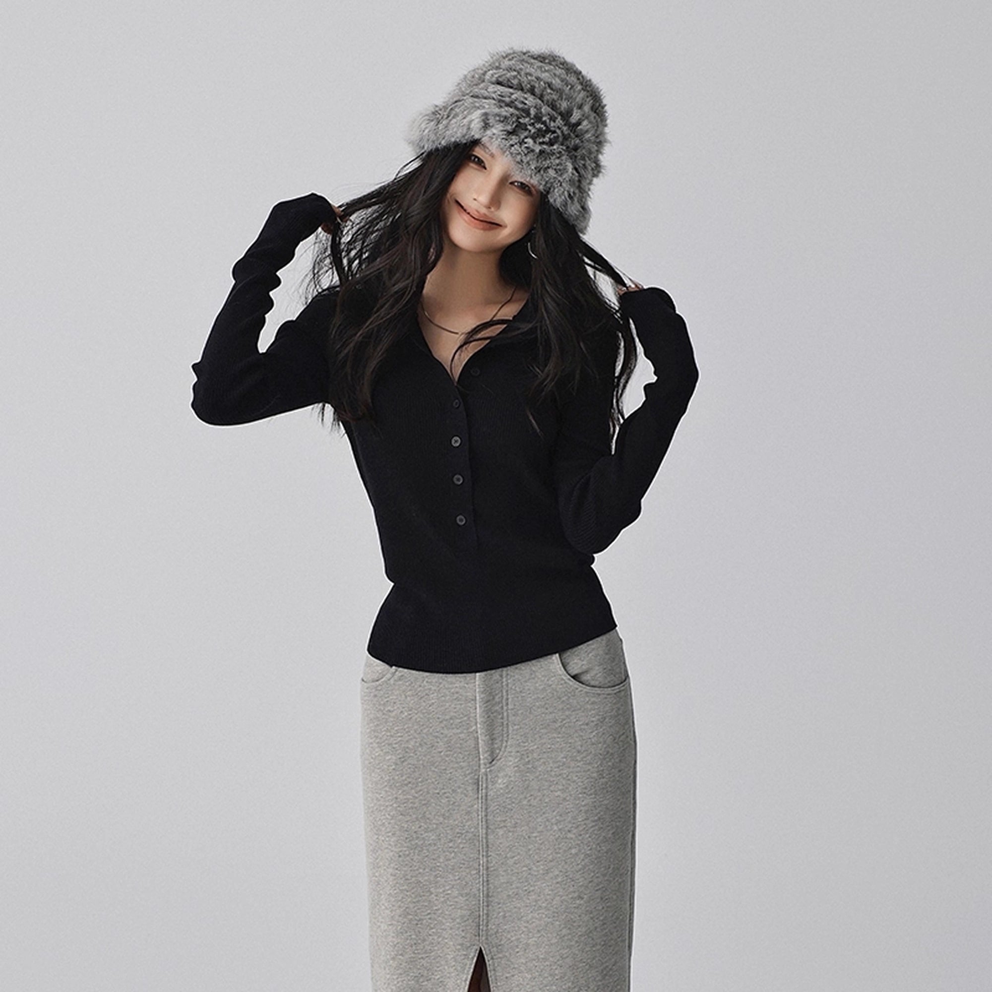 FU_FRESH_UP_Silk_Blend_Henley_Knit_Top_MISSTT