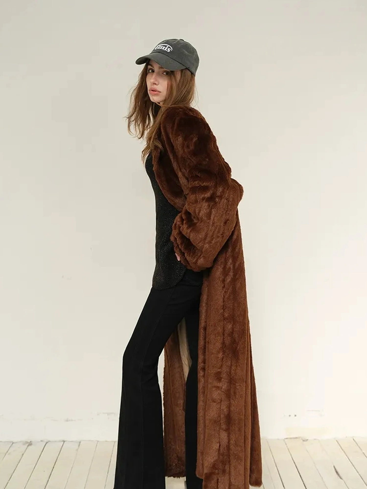 FU FRESH UP Siro Spun High Waist Flared Jeans With Stretch & Fleece Lining