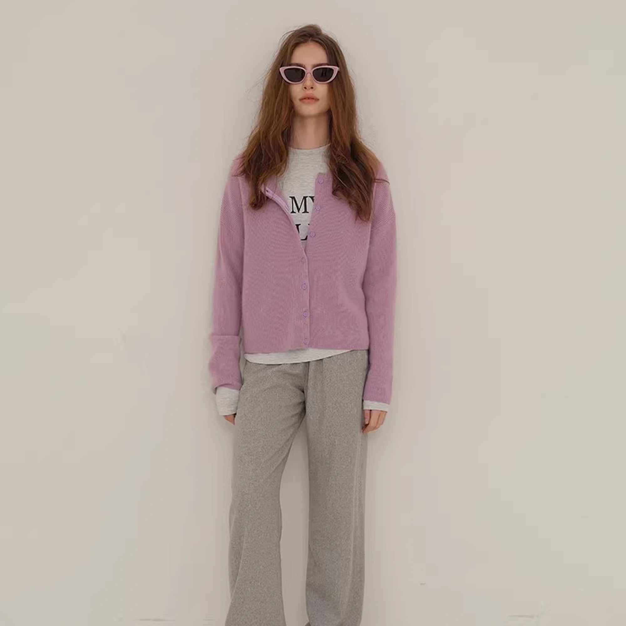 FU_FRESH_UP_Soft_Raccoon_Wool_Blend_Cardigan_V-neck_Long_Sleeve_MISSTT