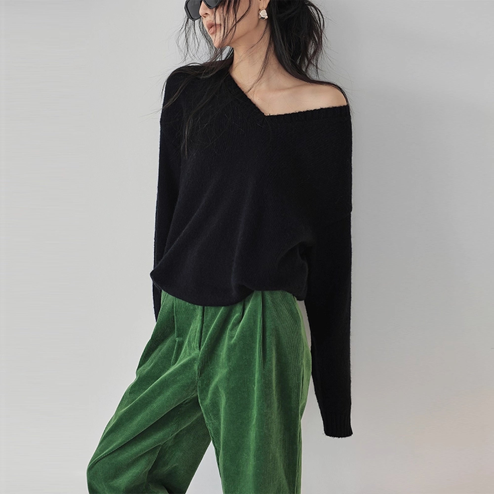FU_FRESH_UP_Soft_V-neck_Mohair_Wool_Blend_Sweater_MISSTT