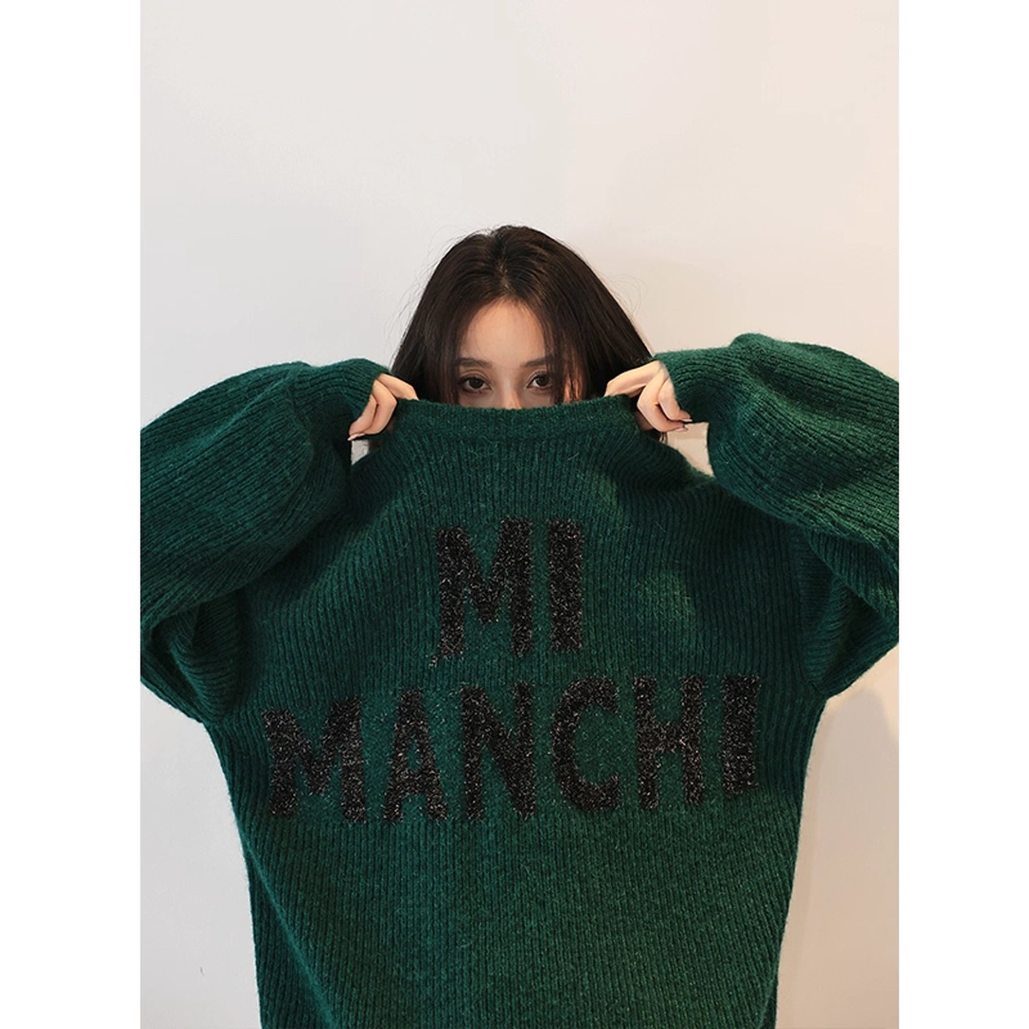 FU_FRESH_UP_Sparkle_Letter_Mohair_Sweater_V-neck_Long_Sleeve_T-shirt_MISSTT