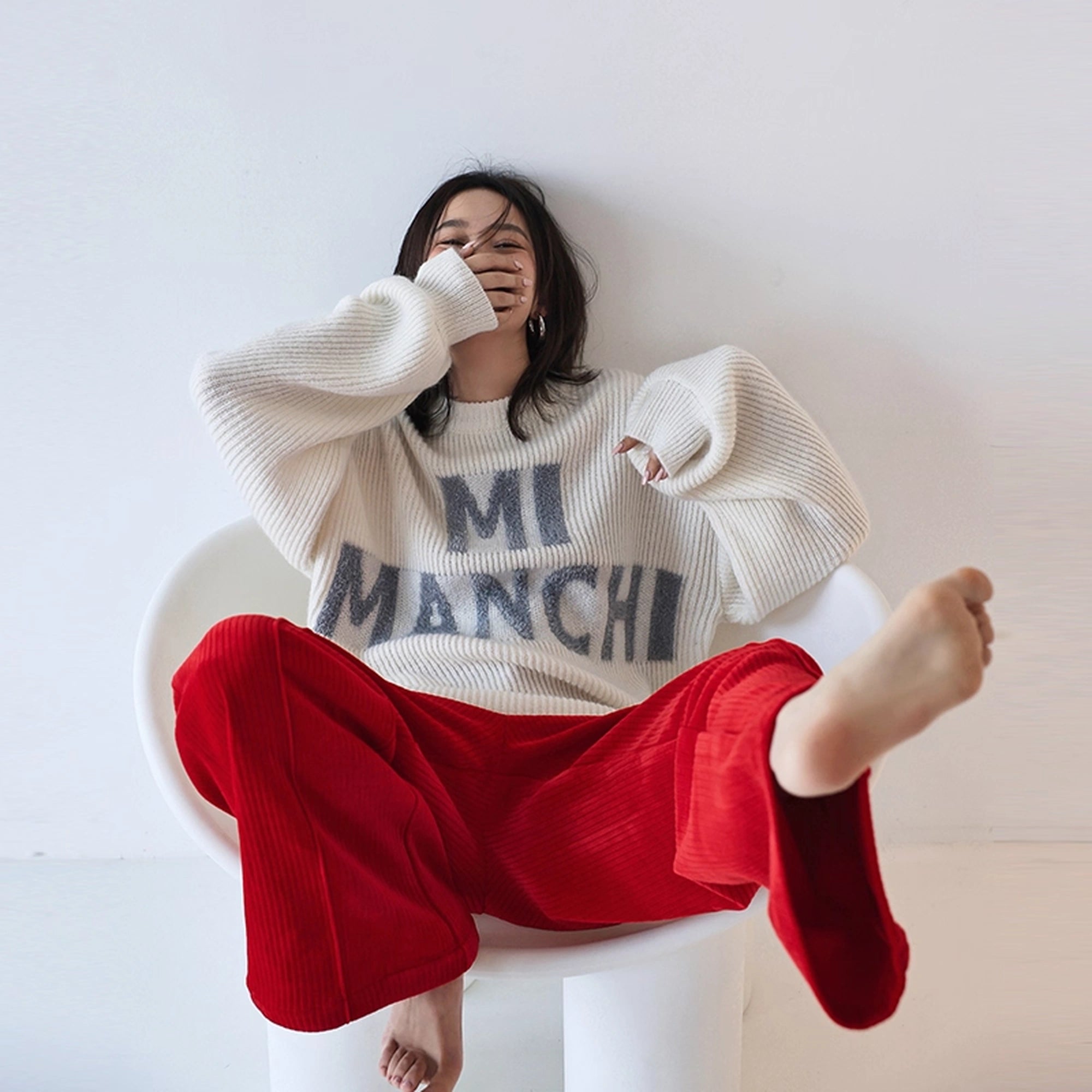 FU_FRESH_UP_Sparkle_Letter_Mohair_Sweater_V-neck_Long_Sleeve_T-shirt_MISSTT