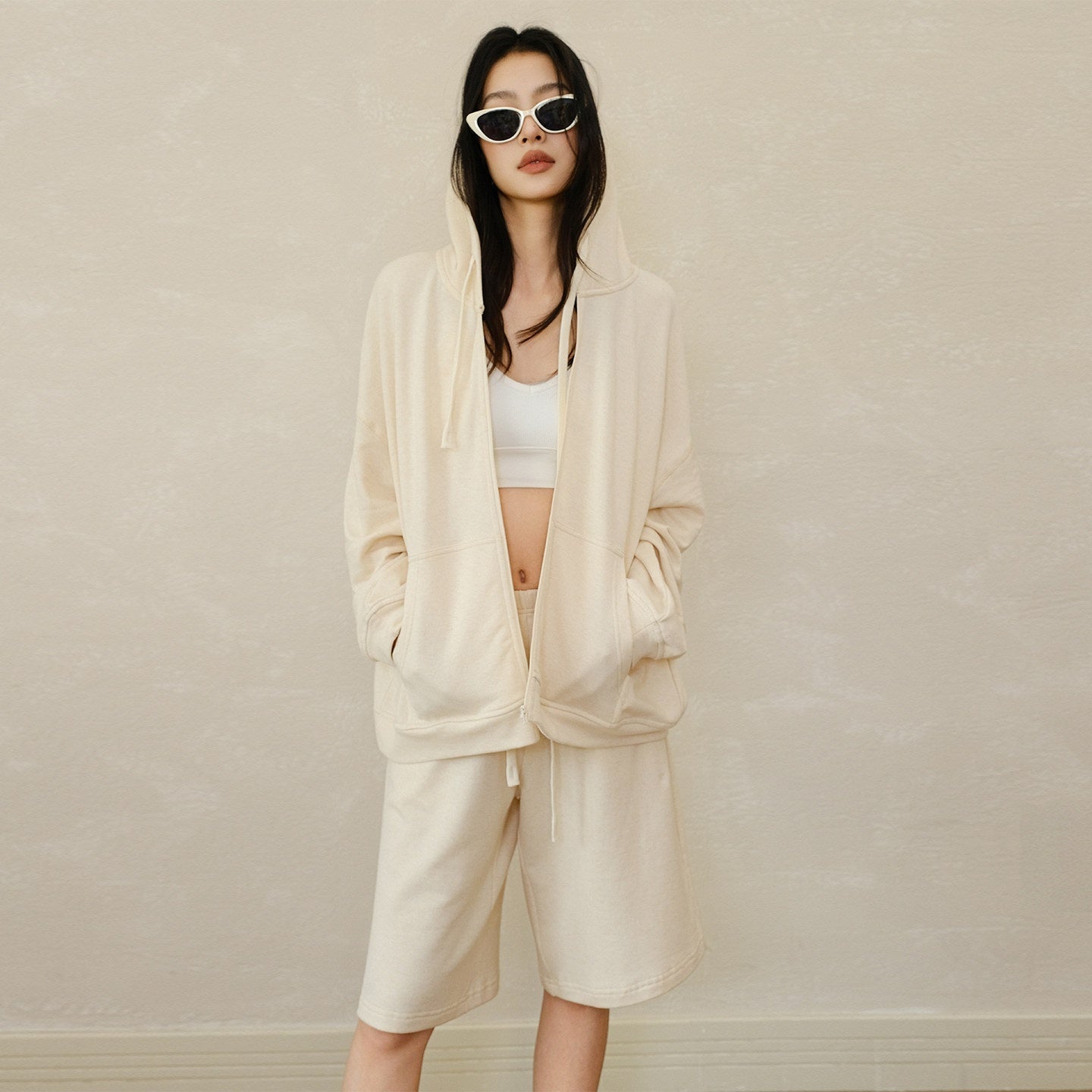 FU_FRESH_UP_Sporty_Casual_Loose_Hooded_Youthful_Lightweight_Women&