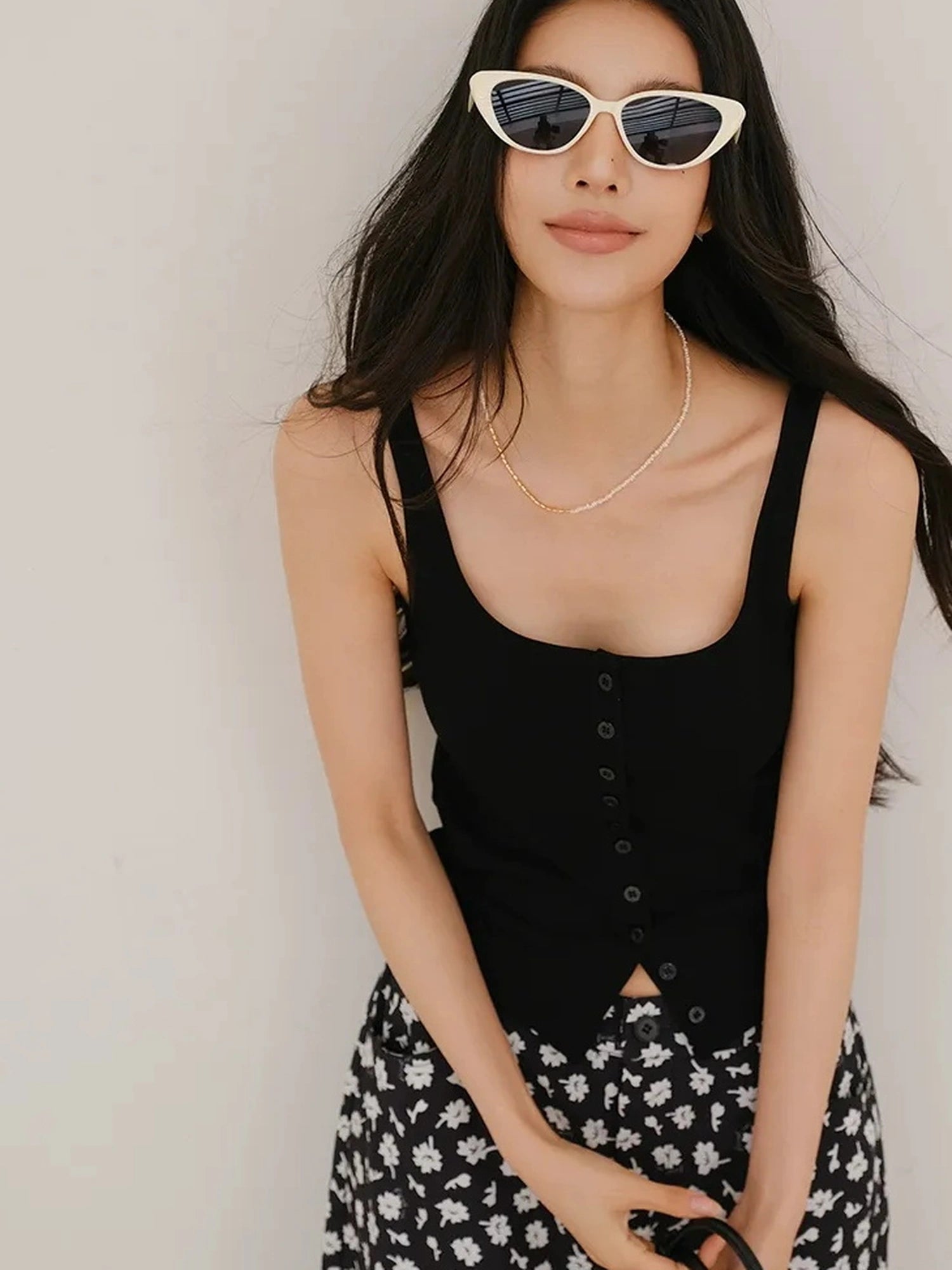 Summer Dopamine U Neck Knit Camisole
