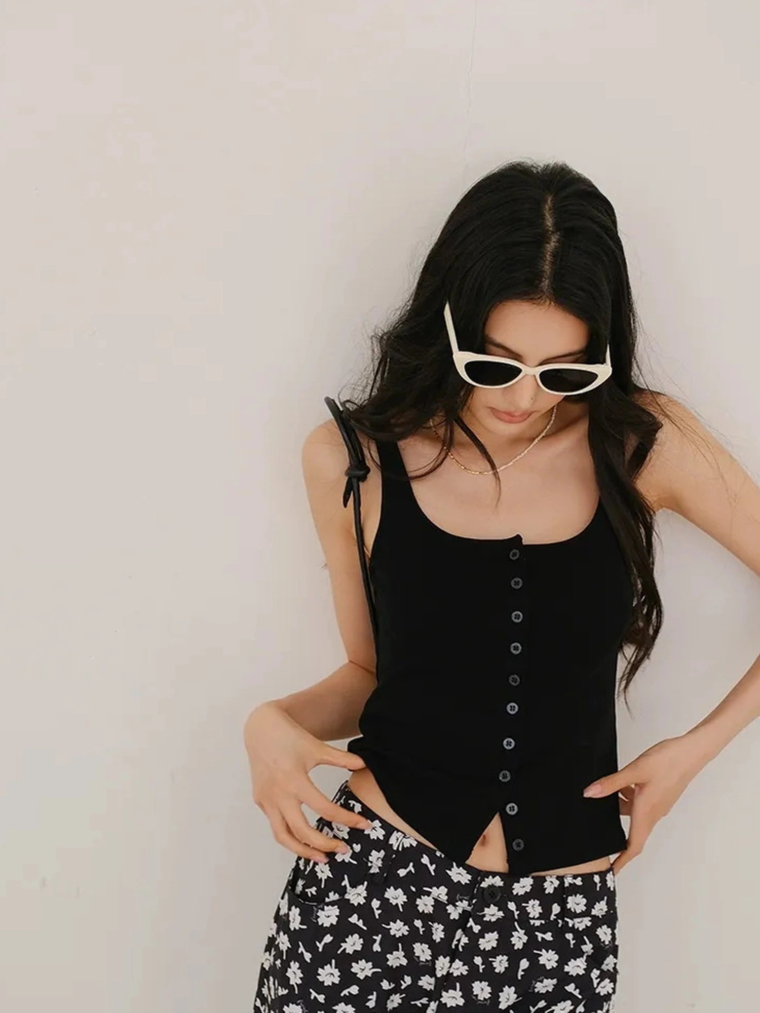 Summer Dopamine U Neck Knit Camisole
