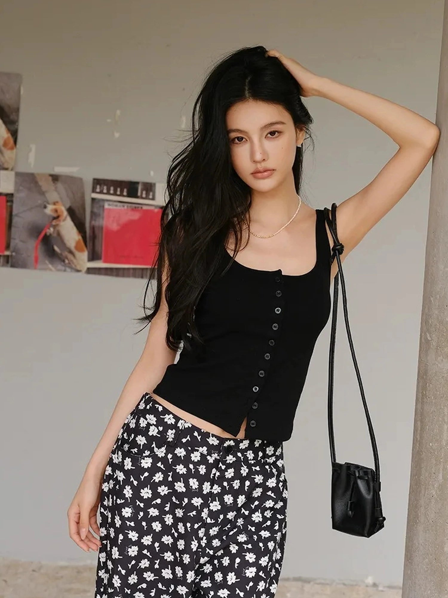 Summer Dopamine U Neck Knit Camisole