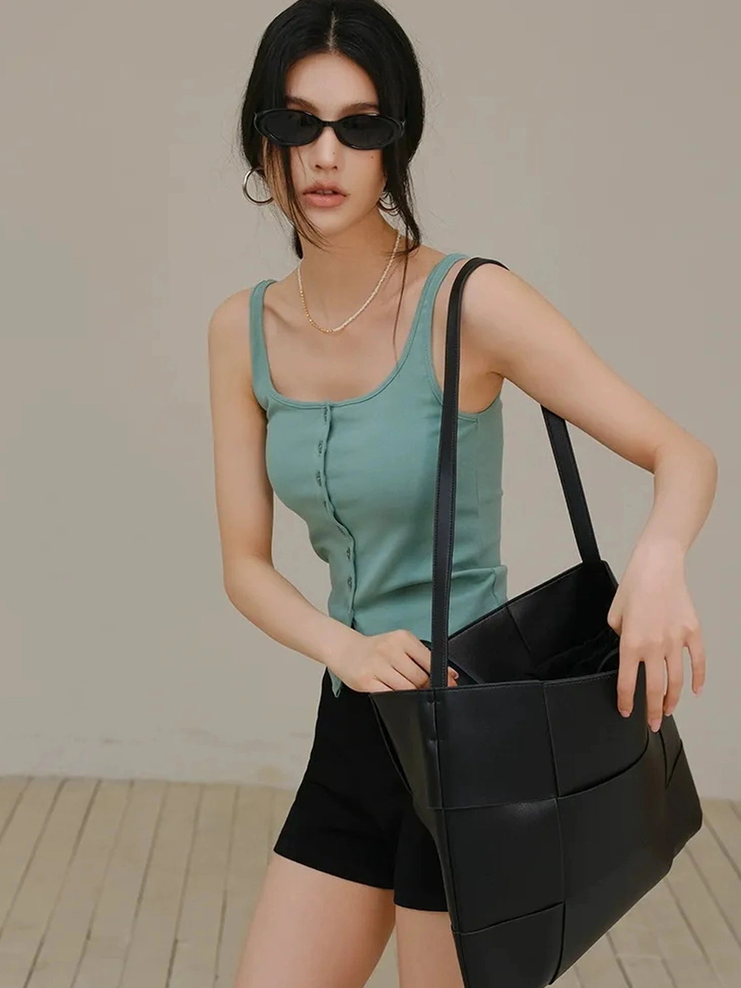 Summer Dopamine U Neck Knit Camisole