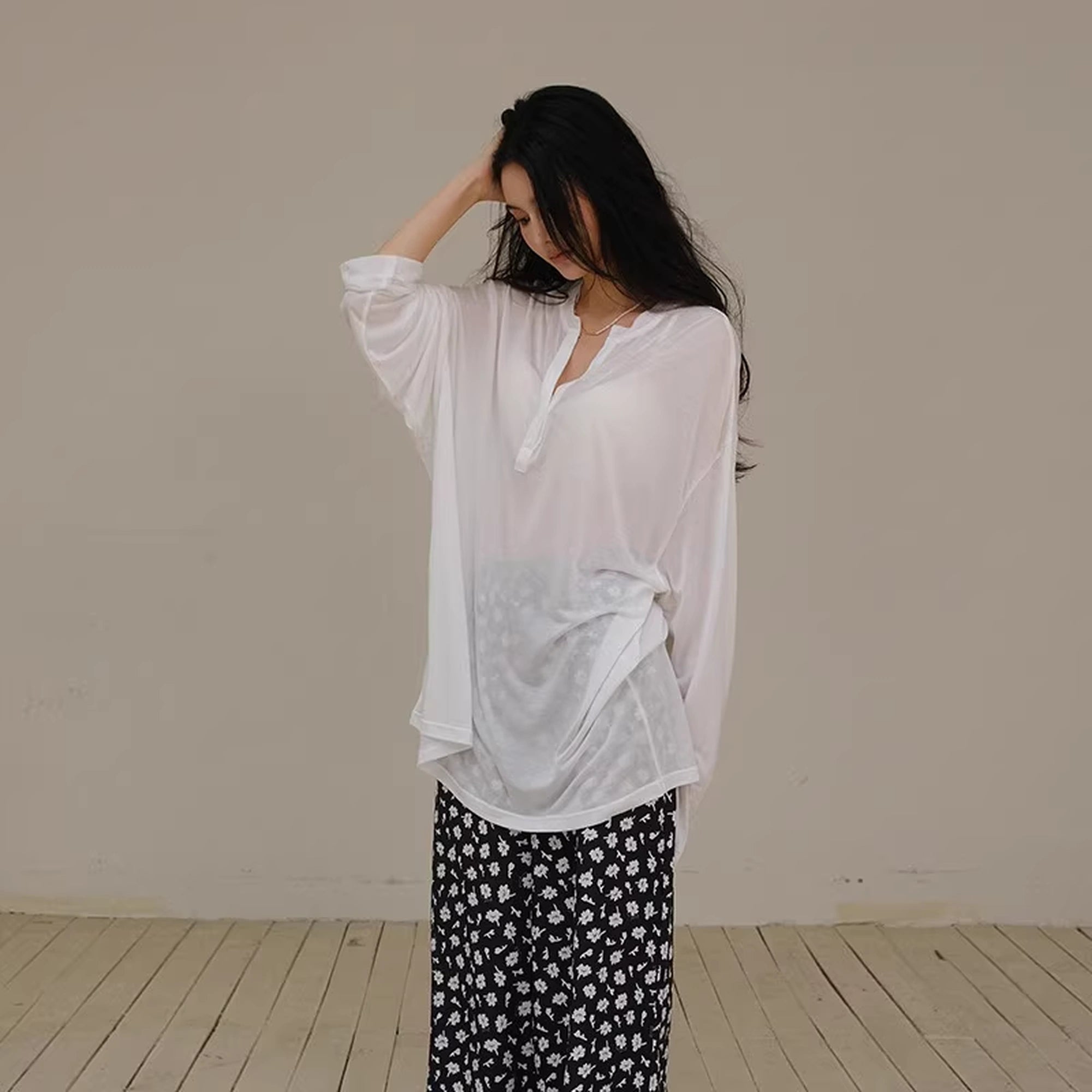 FU_FRESH_UP_Tencel_Relaxed_V-neck_T-shirt_MISSTT