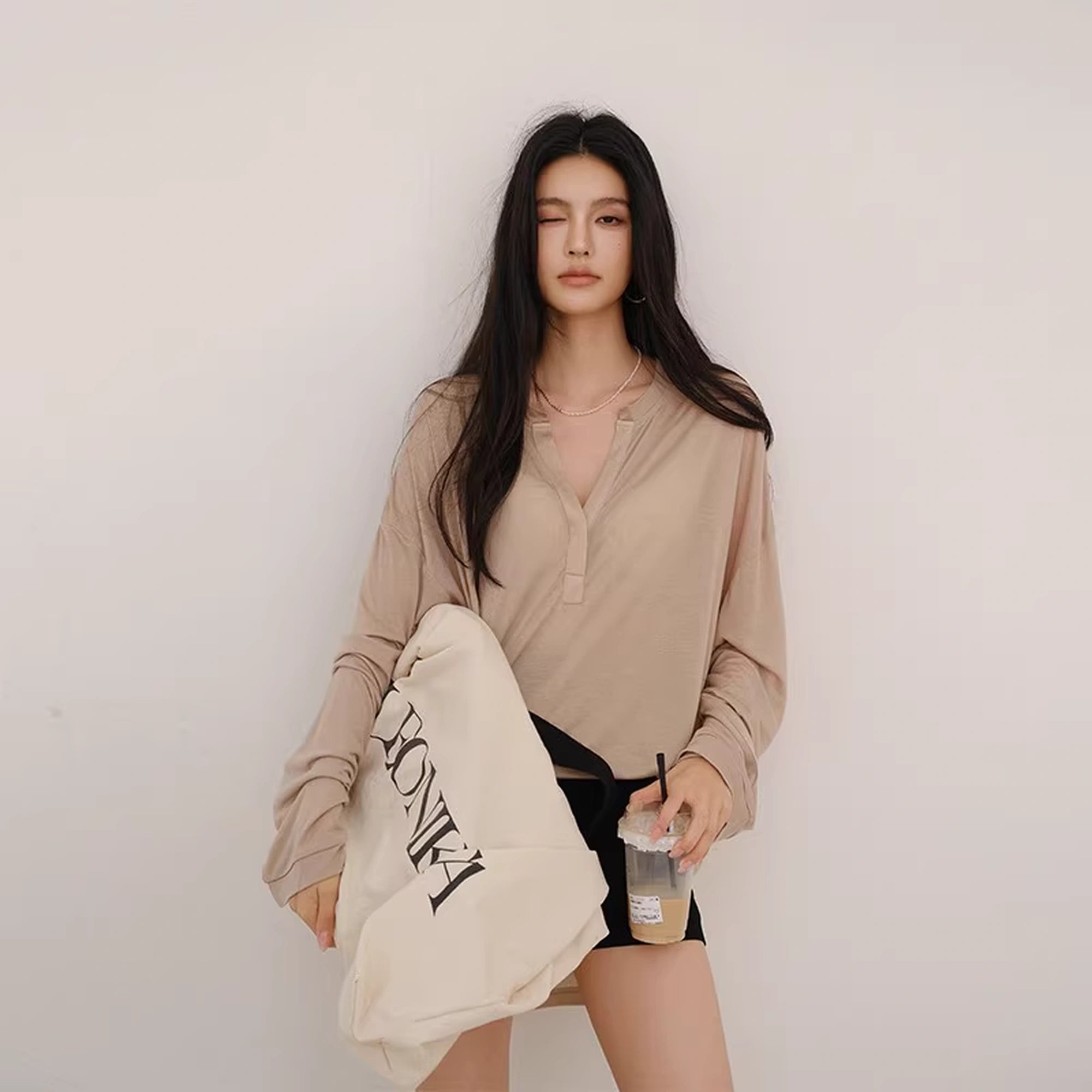 FU_FRESH_UP_Tencel_Relaxed_V-neck_T-shirt_MISSTT