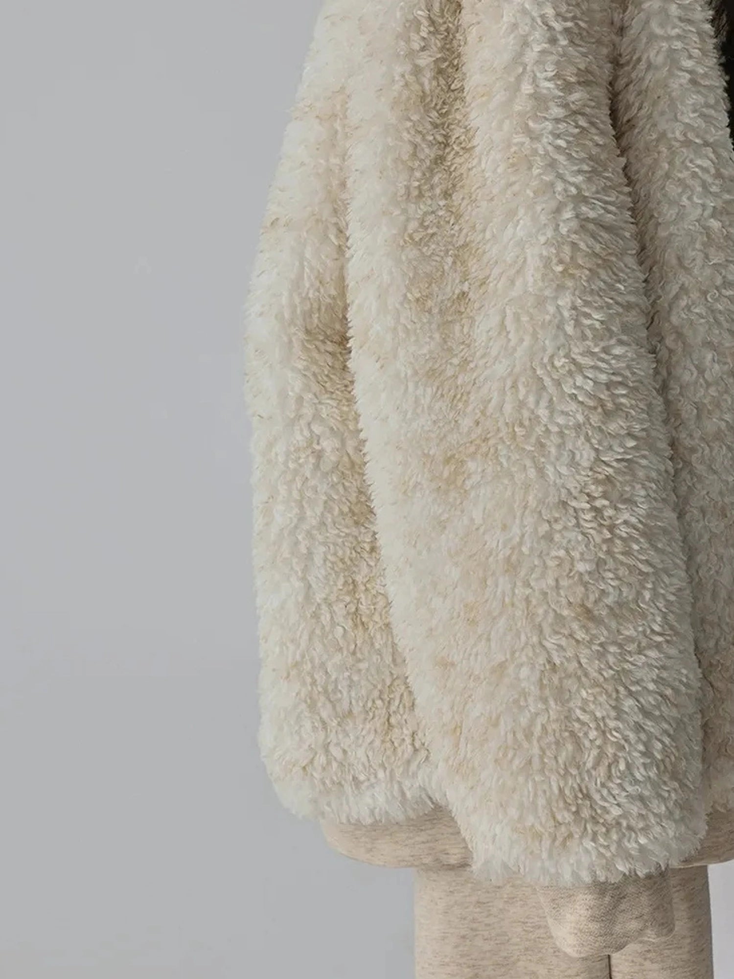 FU FRESH UP Two Way Plush Fleece Hoodie And Jogger Set
