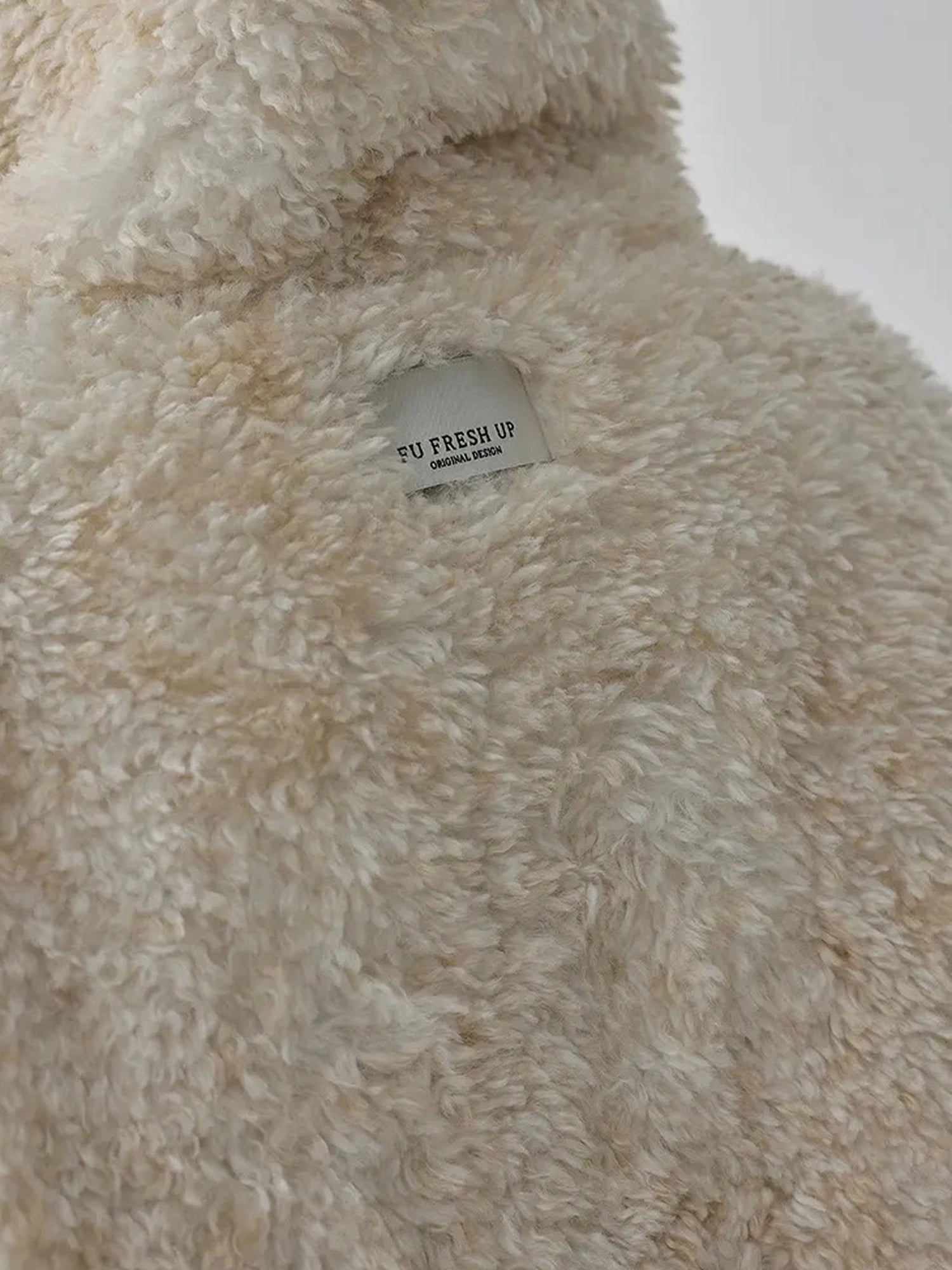 FU FRESH UP Two Way Plush Fleece Hoodie And Jogger Set