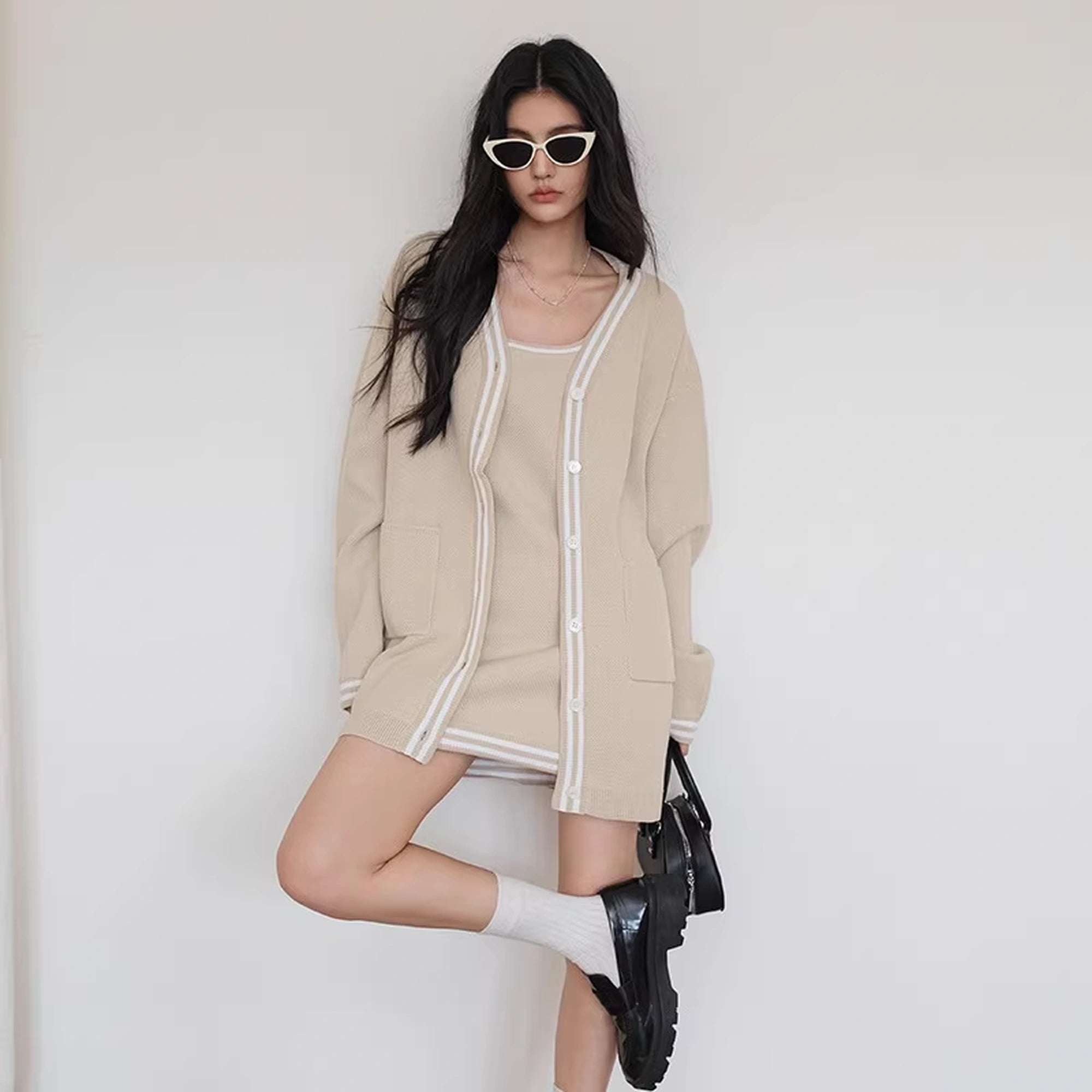 FU_FRESH_UP_U_Neck_Ribbed_Knit_Set_With_Color_Trim_MISSTT