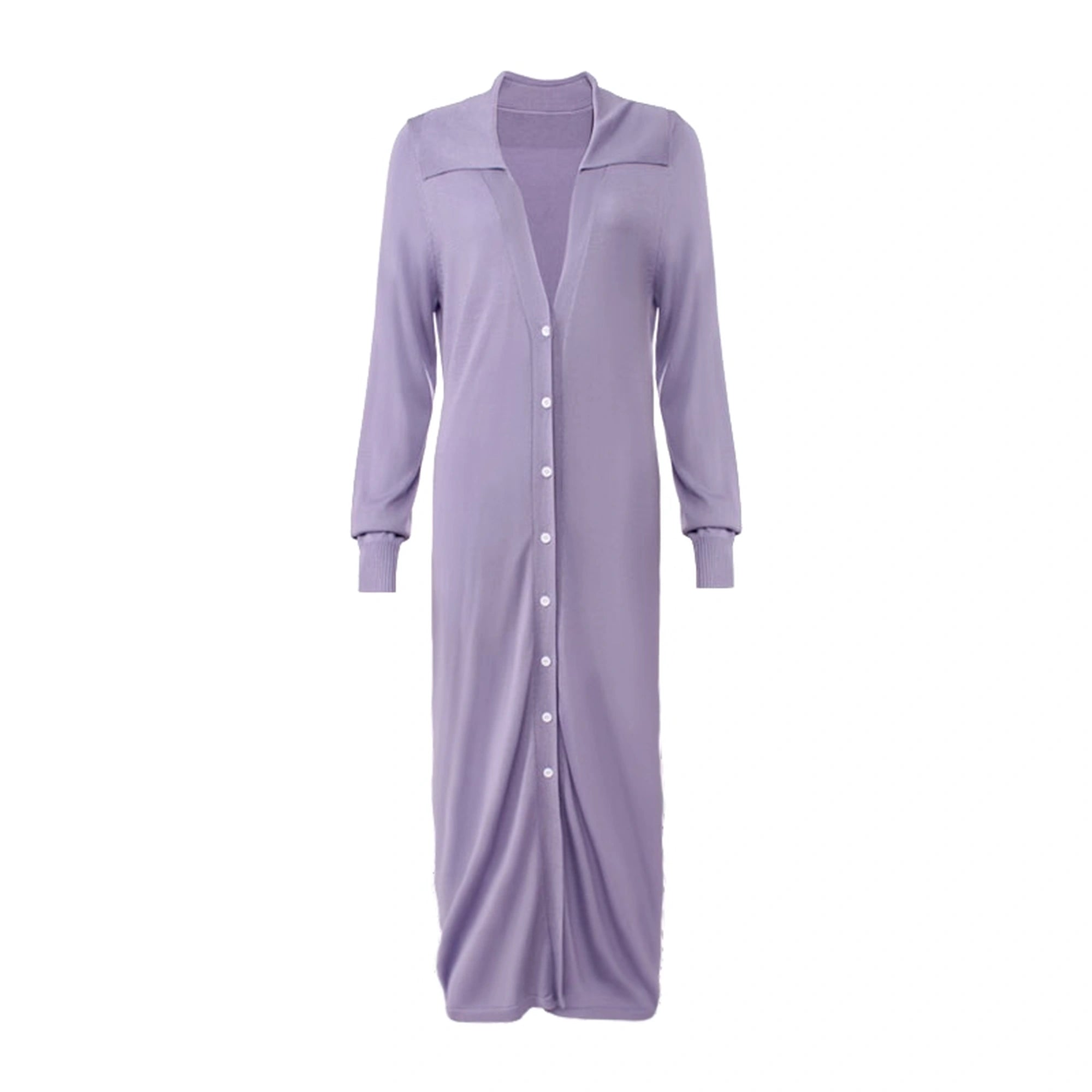 FU_FRESH_UP_V-neck_Long_Rayleece_Knit_Cardigan_Set_MISSTT