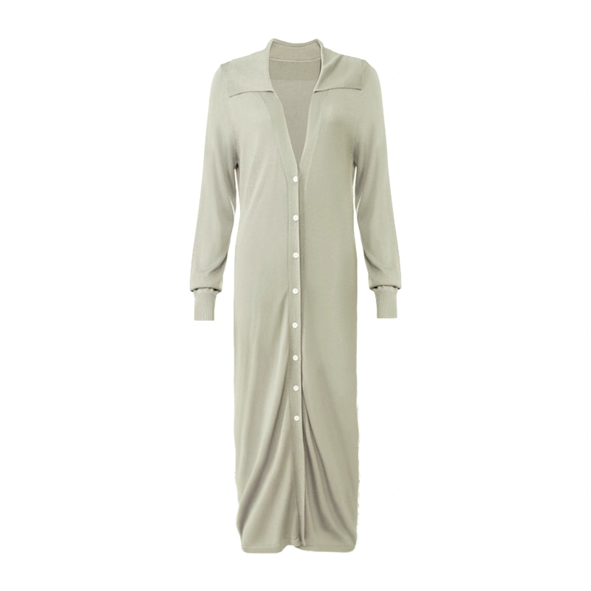 FU_FRESH_UP_V-neck_Long_Rayleece_Knit_Cardigan_Set_MISSTT