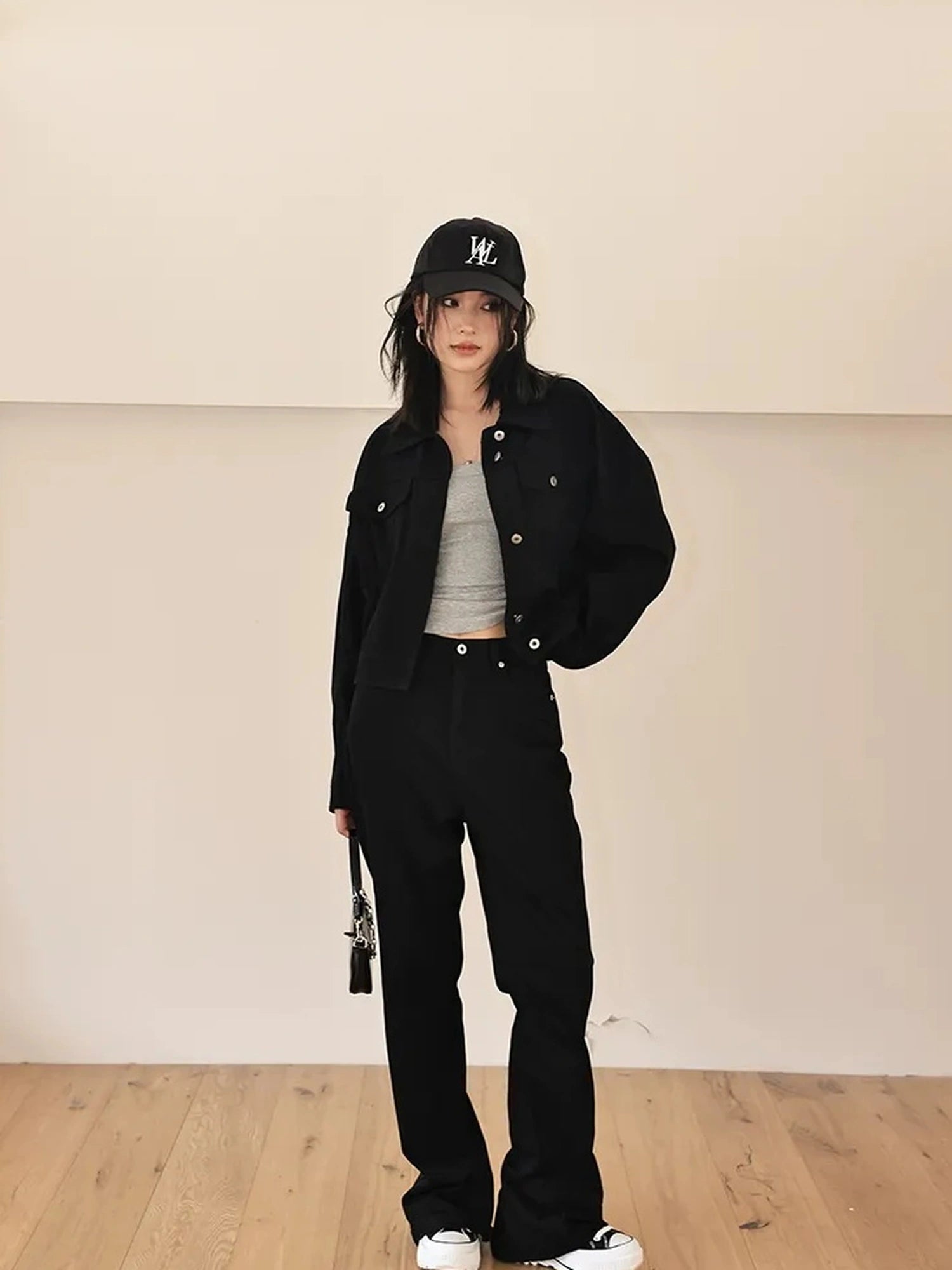 FU FRESH UP Vintage Washed Denim Jacket