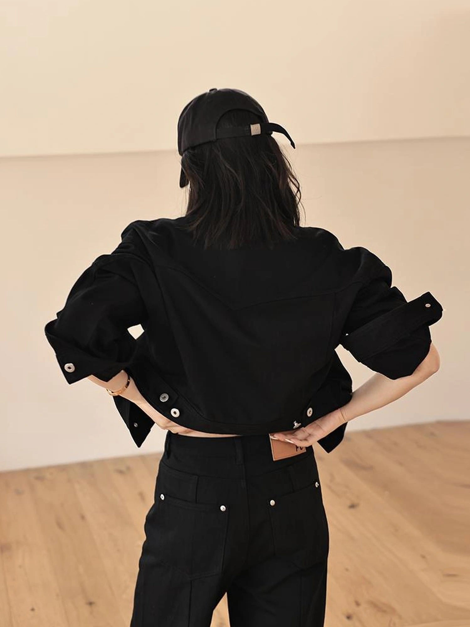 FU FRESH UP Vintage Washed Denim Jacket