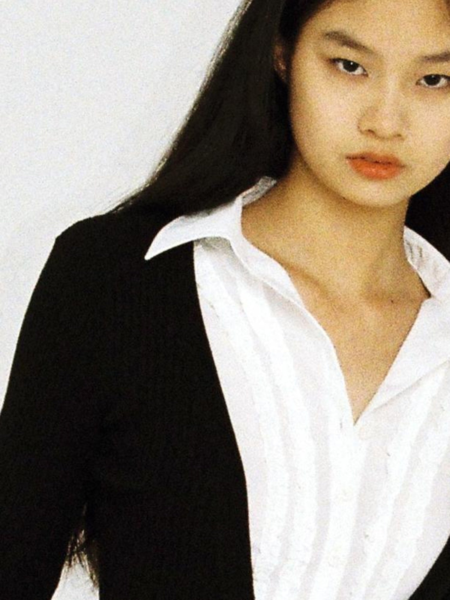 SweetChilling Fall V-Neck Shirt Collar Pleated Dress