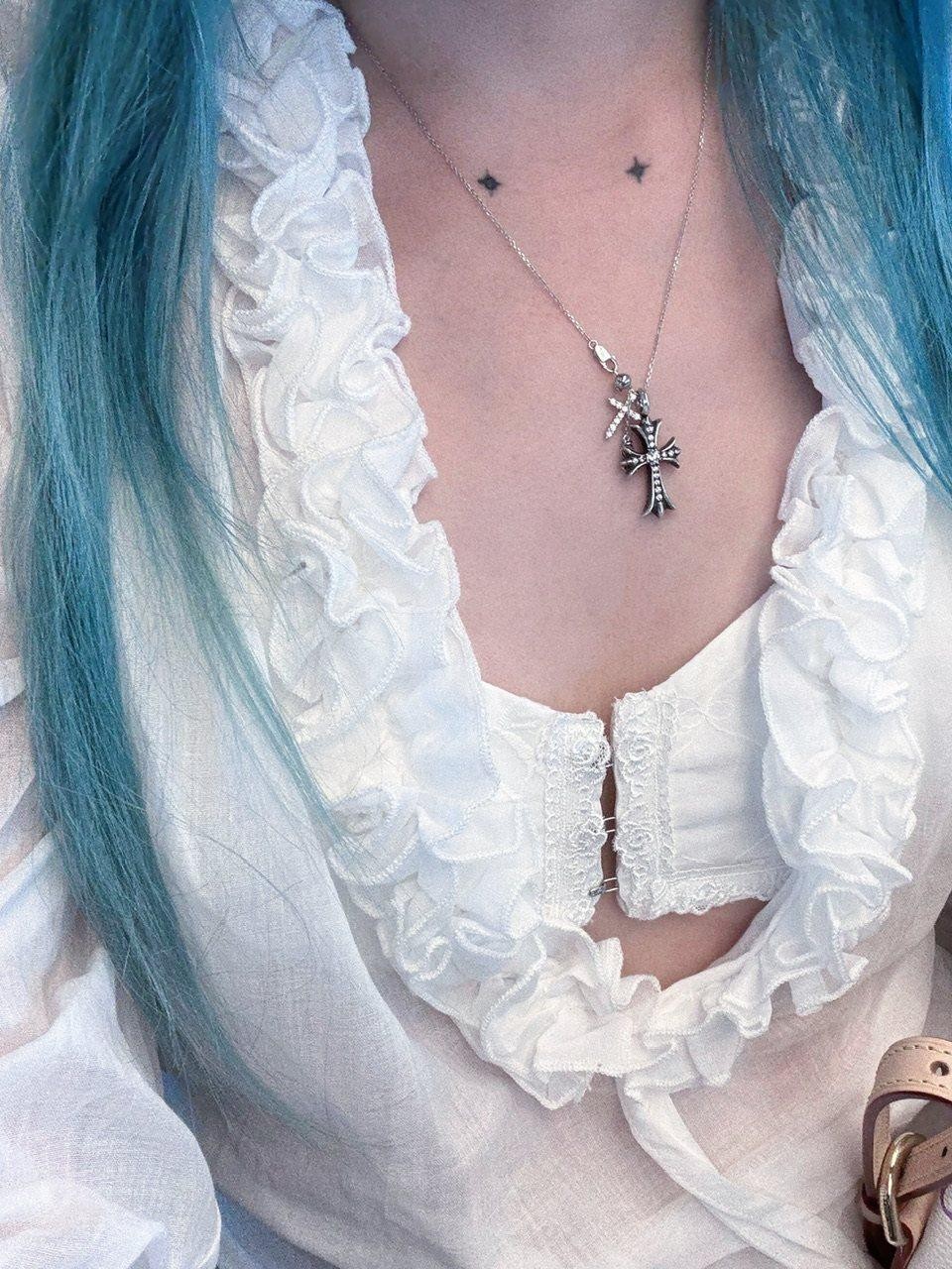 FinderMond FM Bow Embroidered Front Hook Strappy Women&