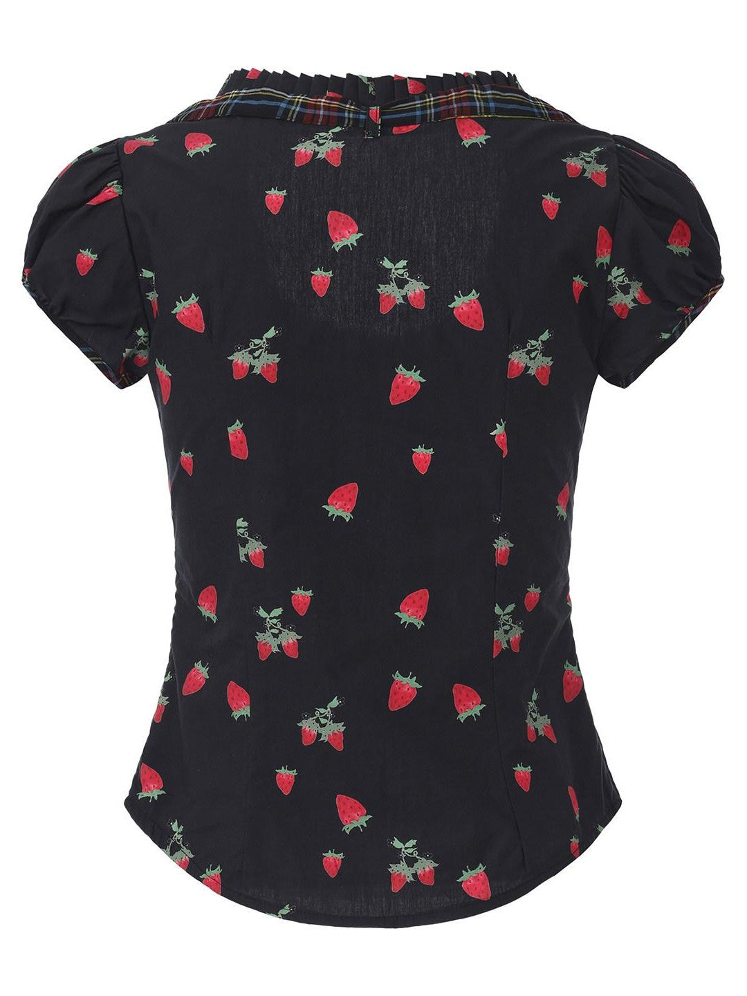 FinderMond FM Girly Strawberry Print Colorblock Women&