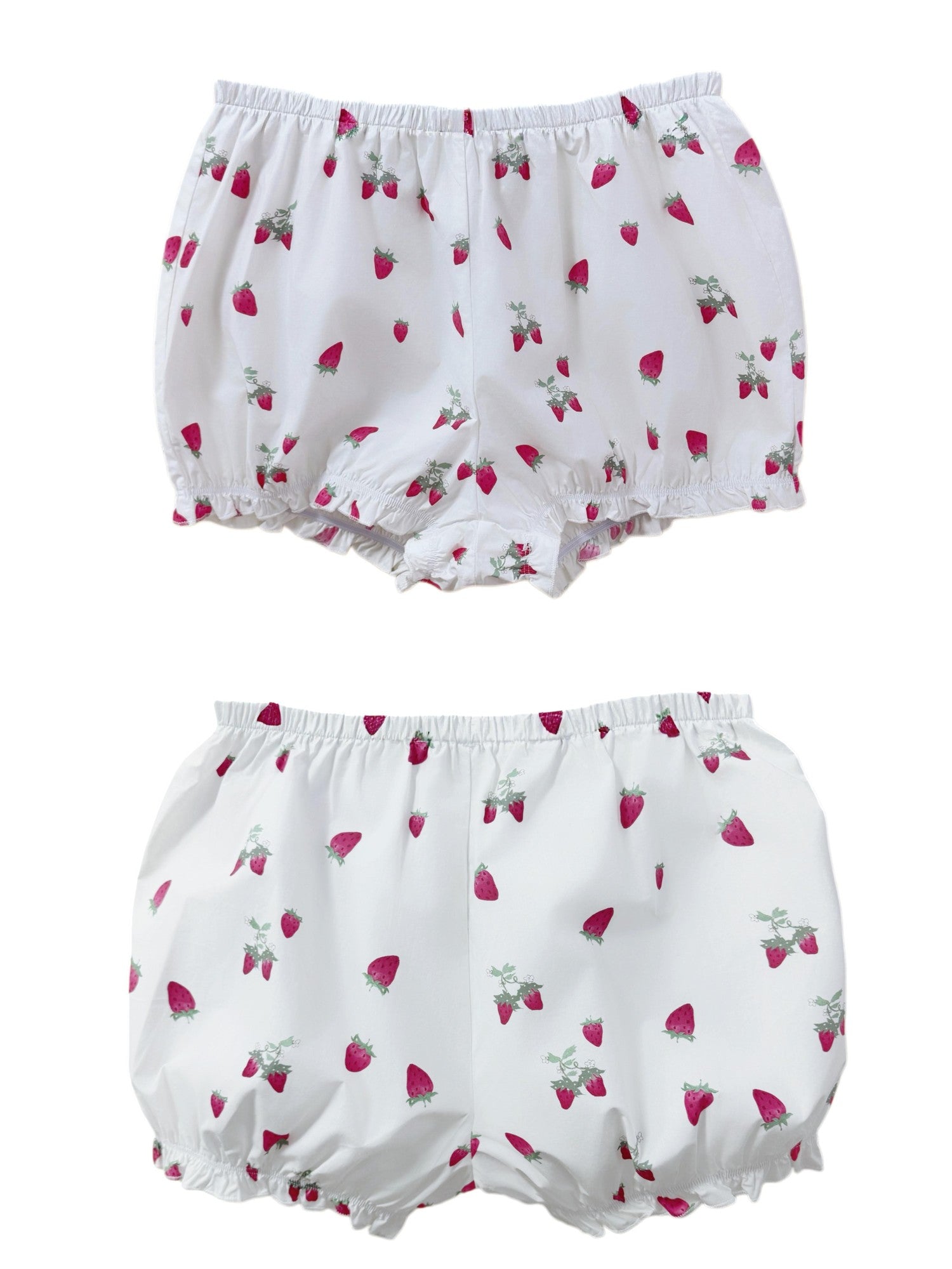 FinderMond FM Retro Strawberry Print Bow Doll Collar Women&