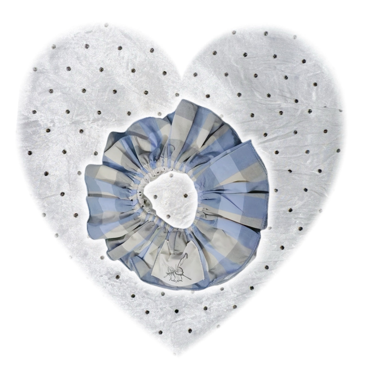 FinderMond_FM_Ruffled_Polka_Dot_Patchwork_Blue_Plaid_Women&